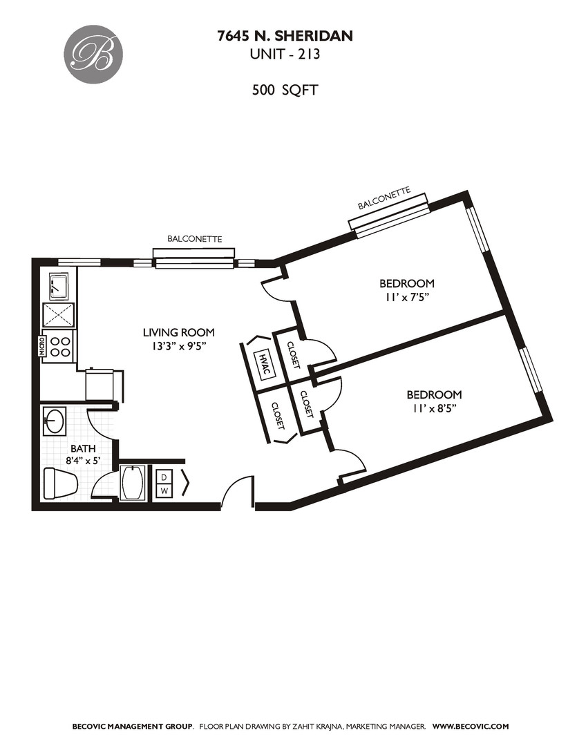 7645 N SHERIDAN Road Unit: 213