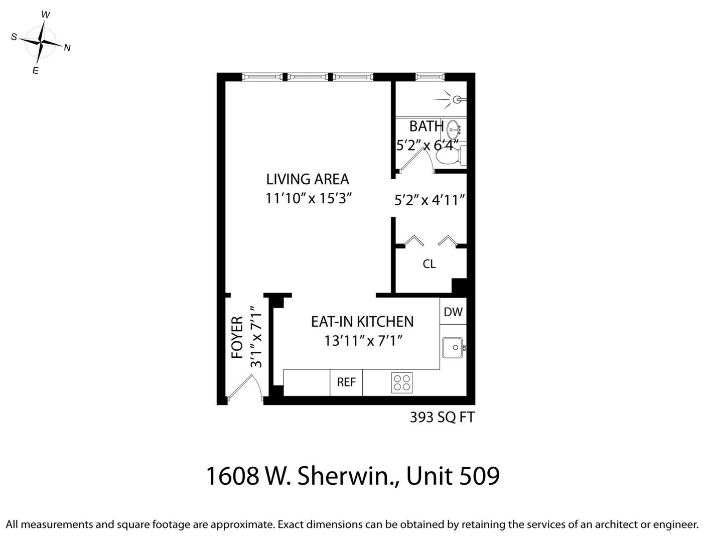 1608 W Sherwin Avenue Unit: 611