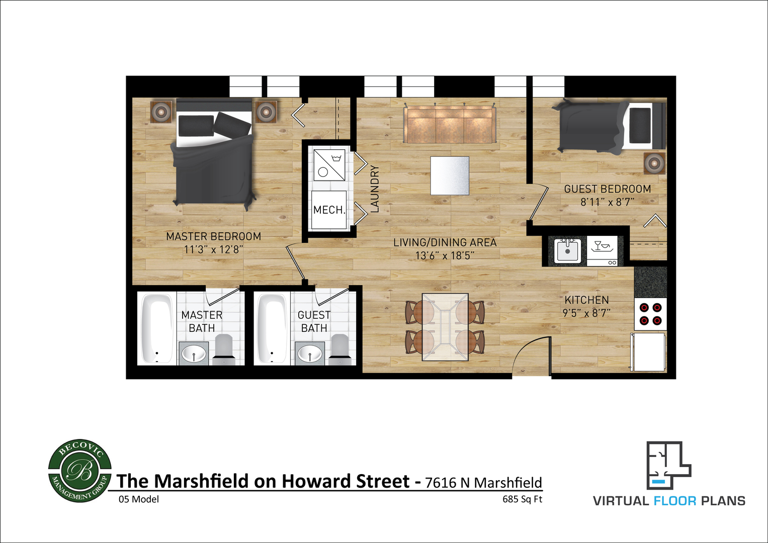 7616 N MARSHFIELD Avenue Unit: 405