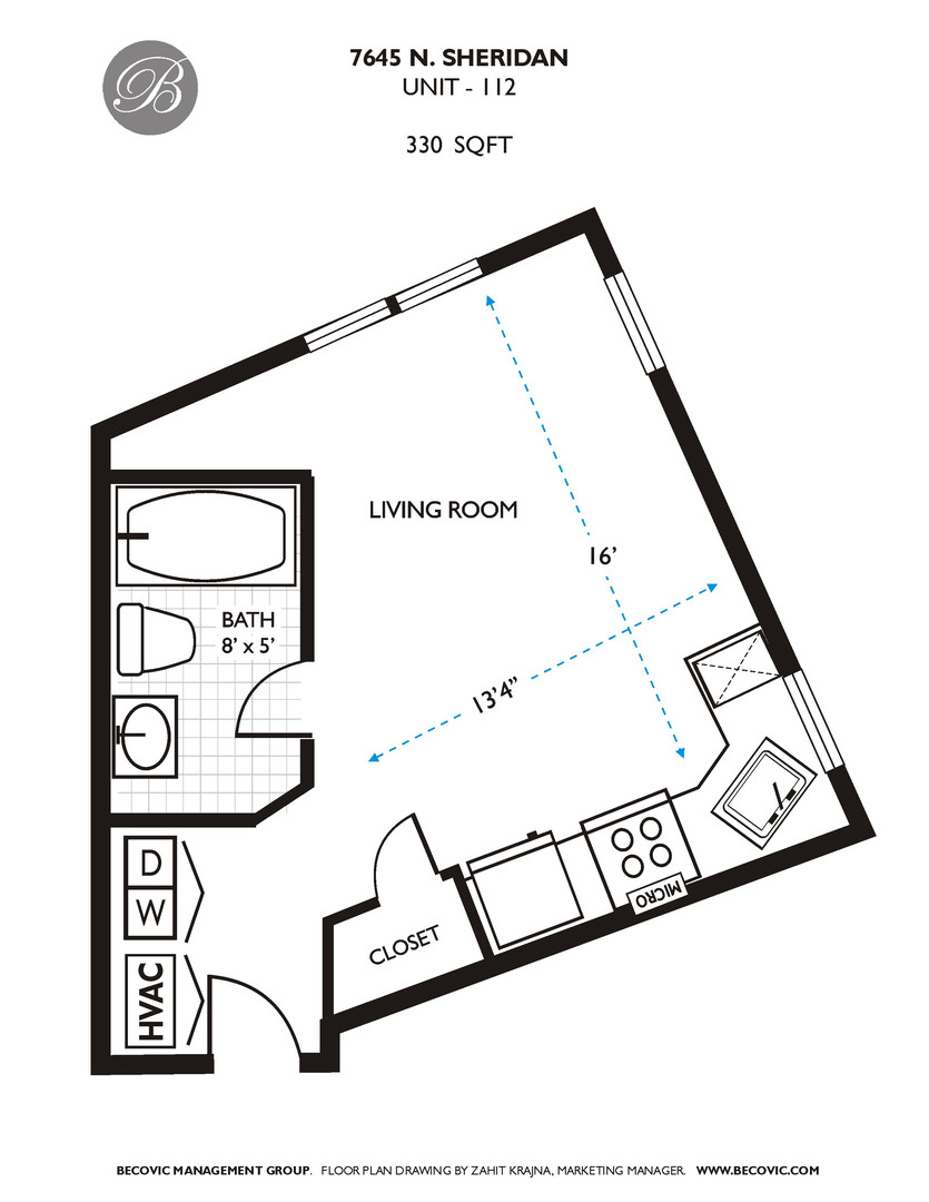 7645 N SHERIDAN Road Unit: 112