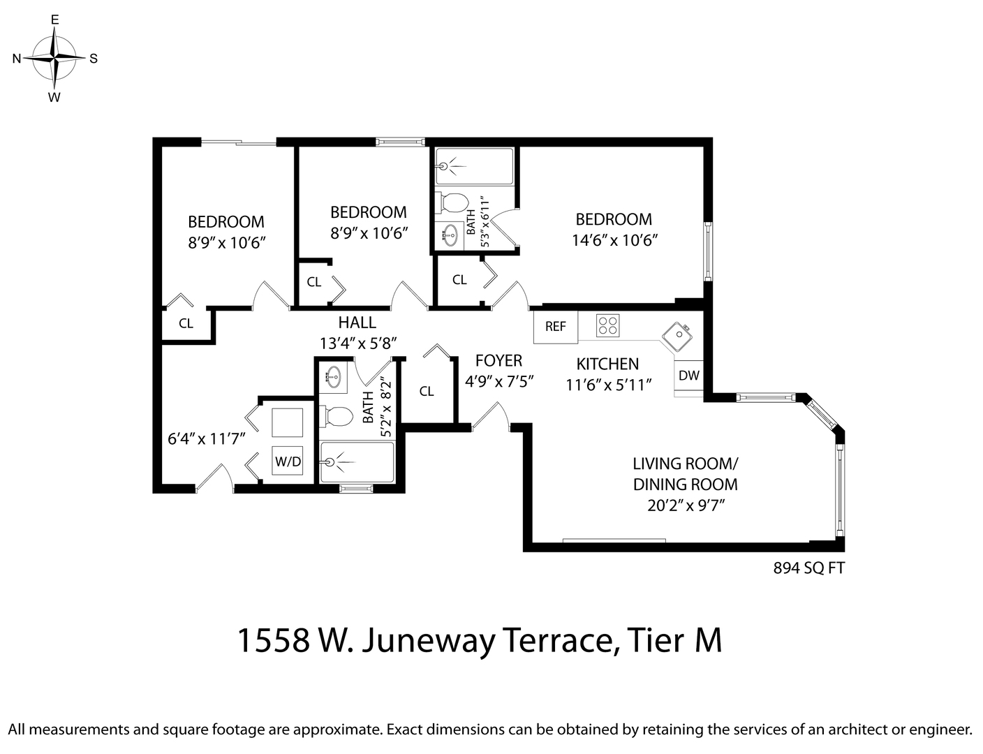 1558 W Juneway Terrace Unit: 2M