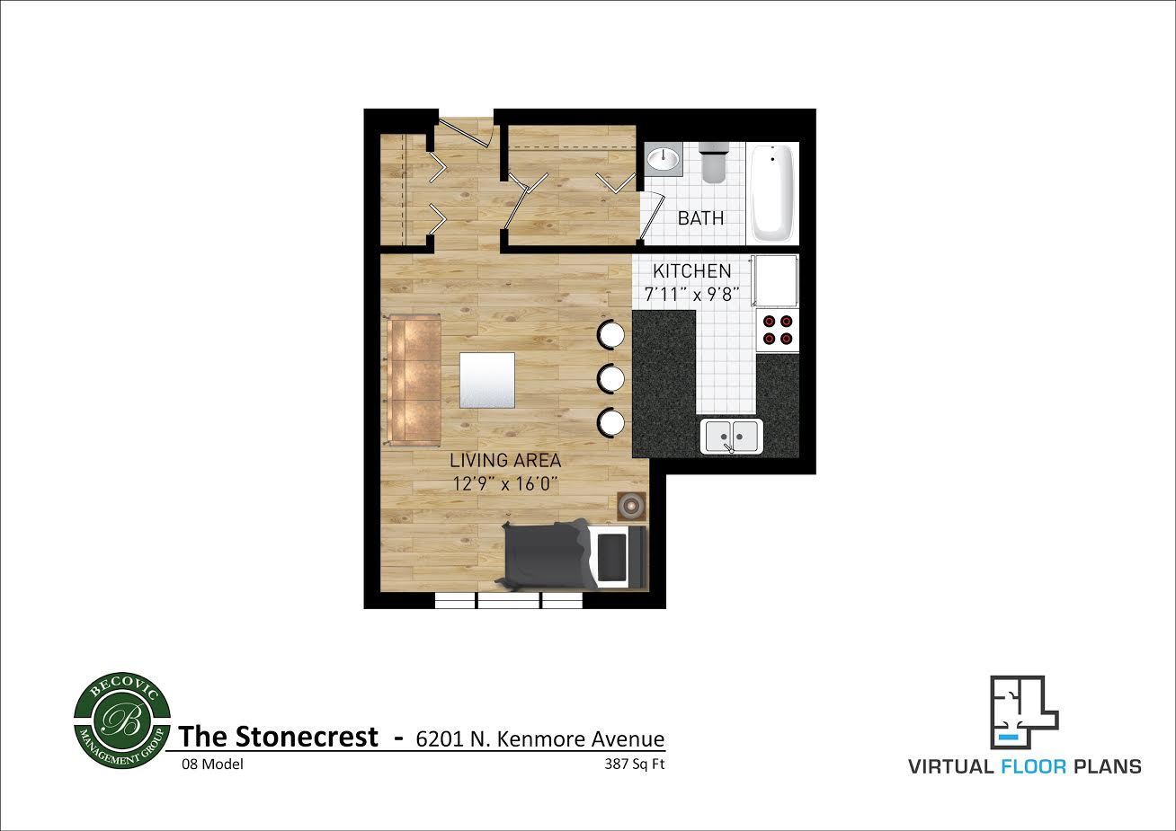 6201 N Kenmore Avenue Unit: 208