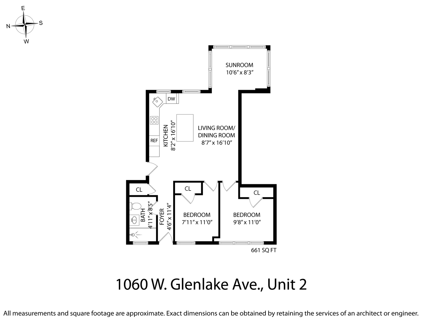 1060 W Glenlake Avenue Unit: 1
