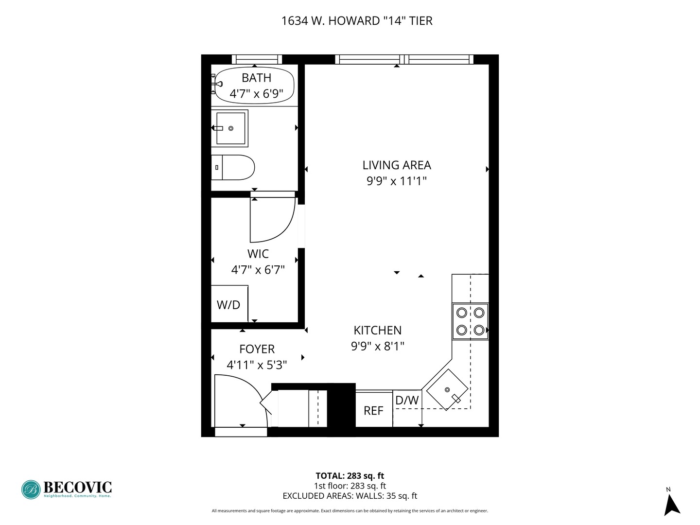 1634 W HOWARD Street Unit: 314