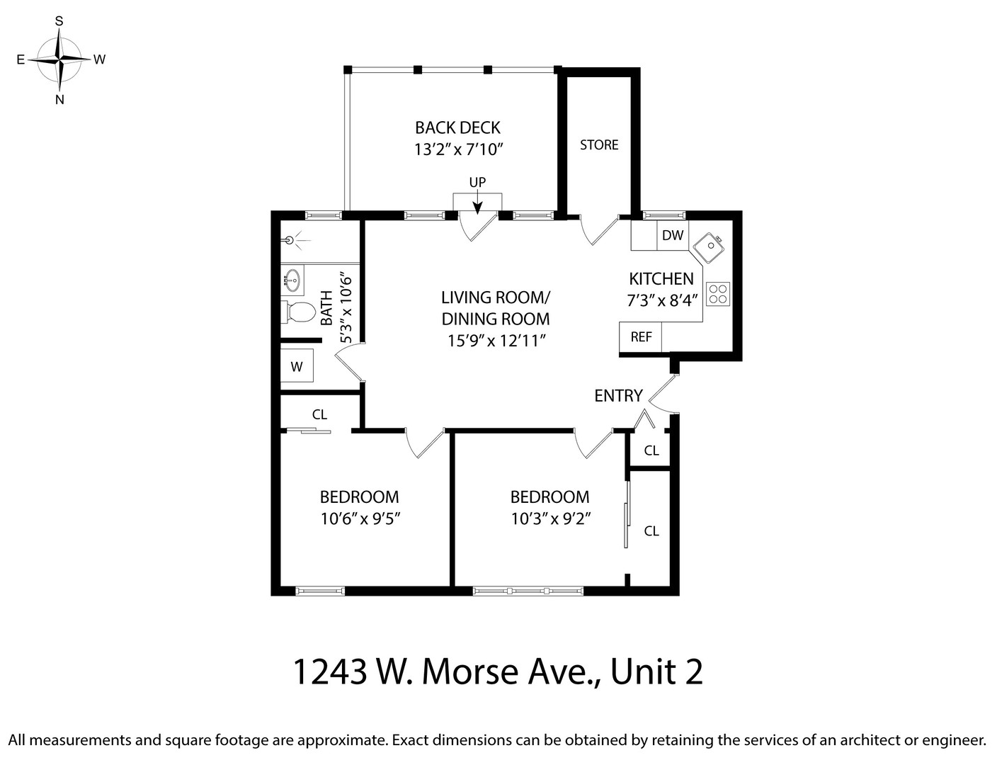 1243 W Morse Avenue Unit: 3