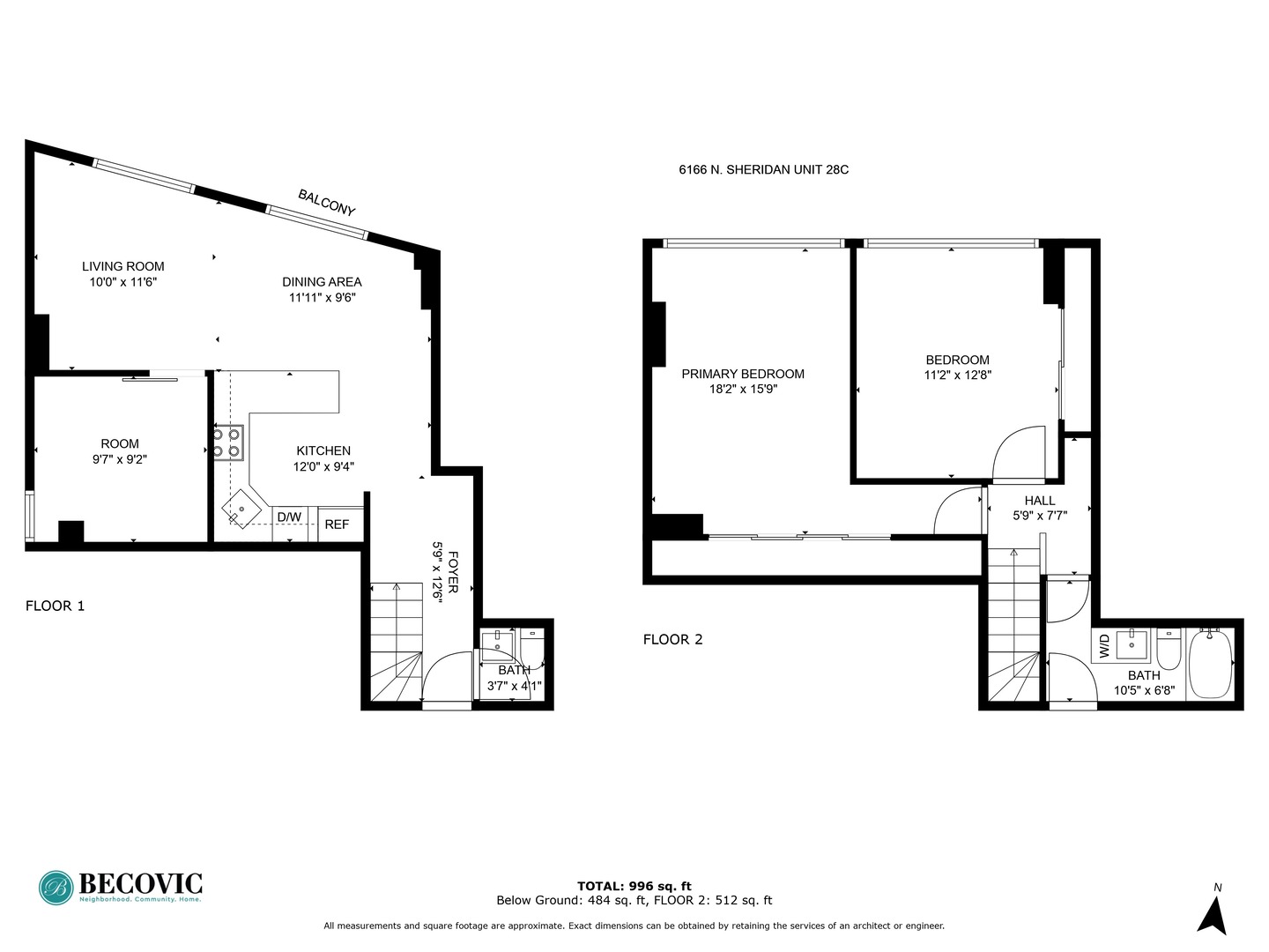 6166 N Sheridan Road Unit: 6C