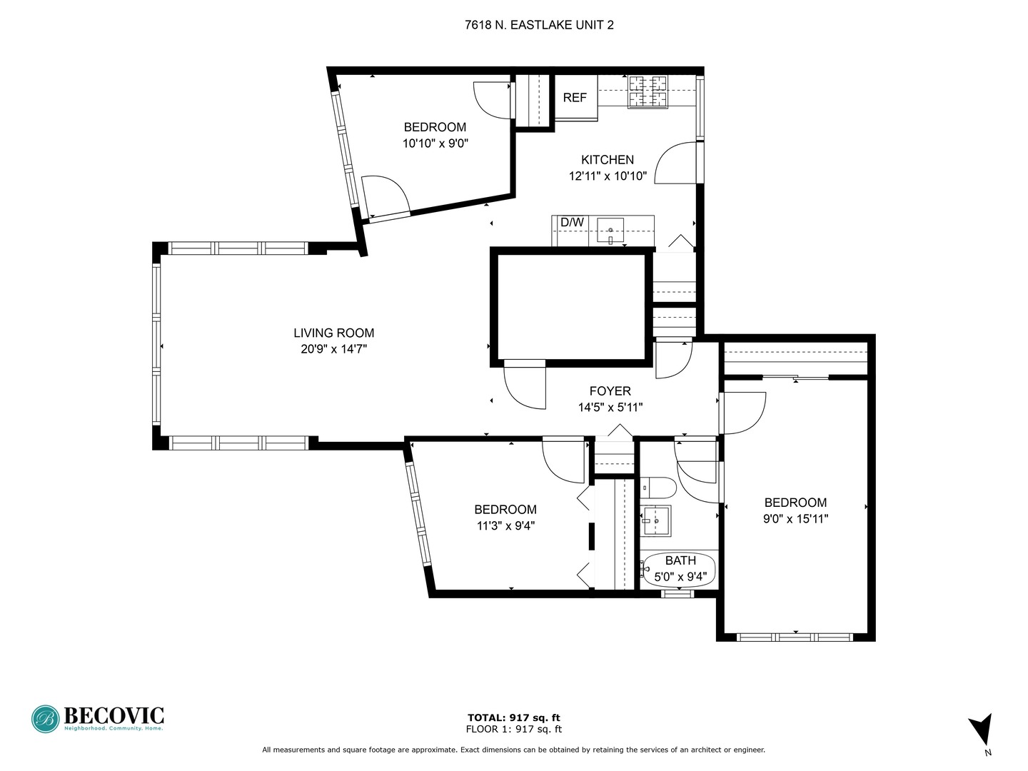 7618 N Eastlake Terrace Unit: 3
