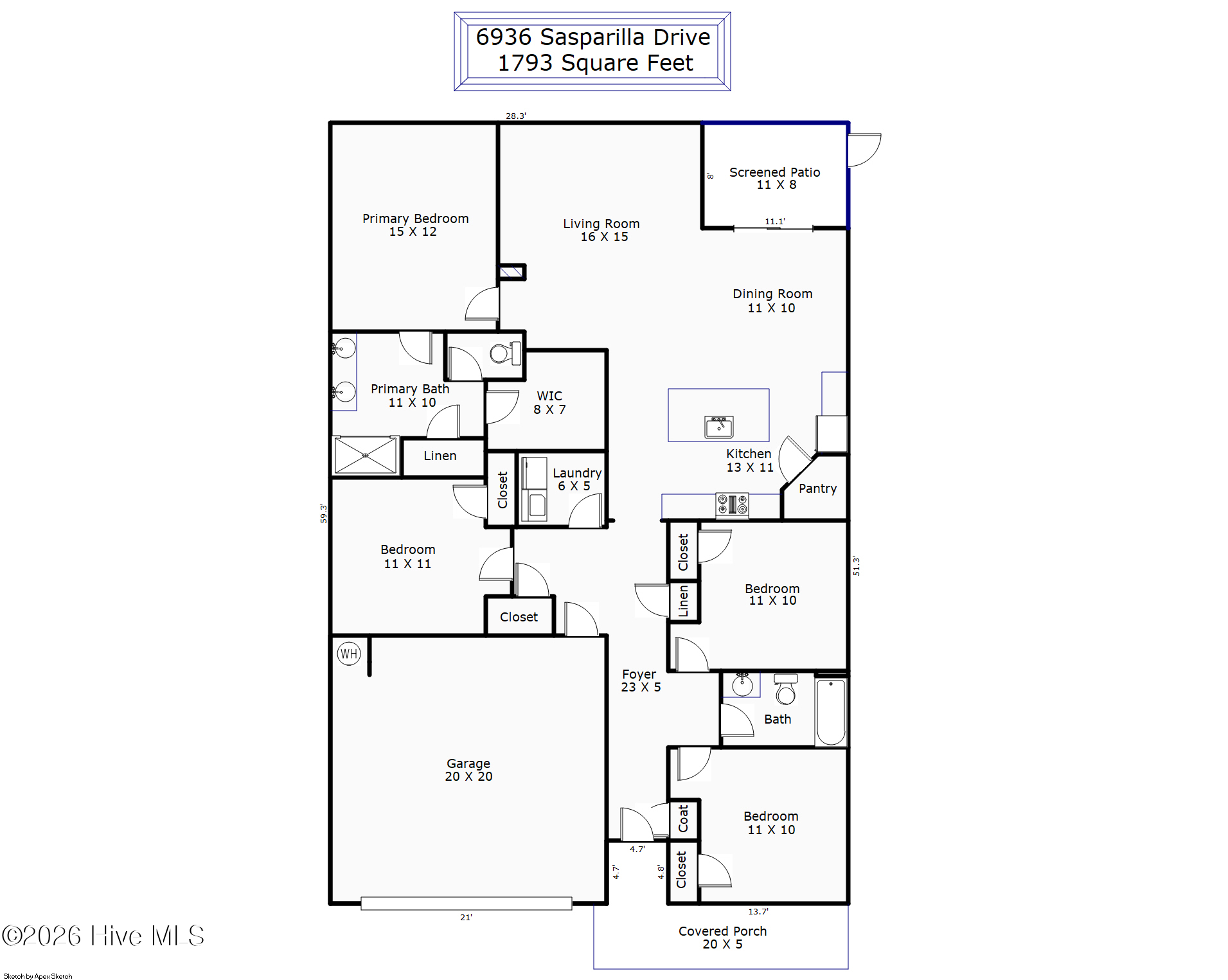 6936 Sasparilla Drive