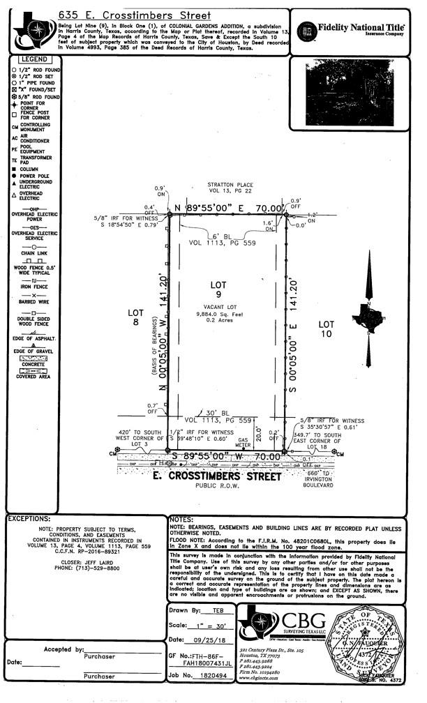 635 E Crosstimbers Street