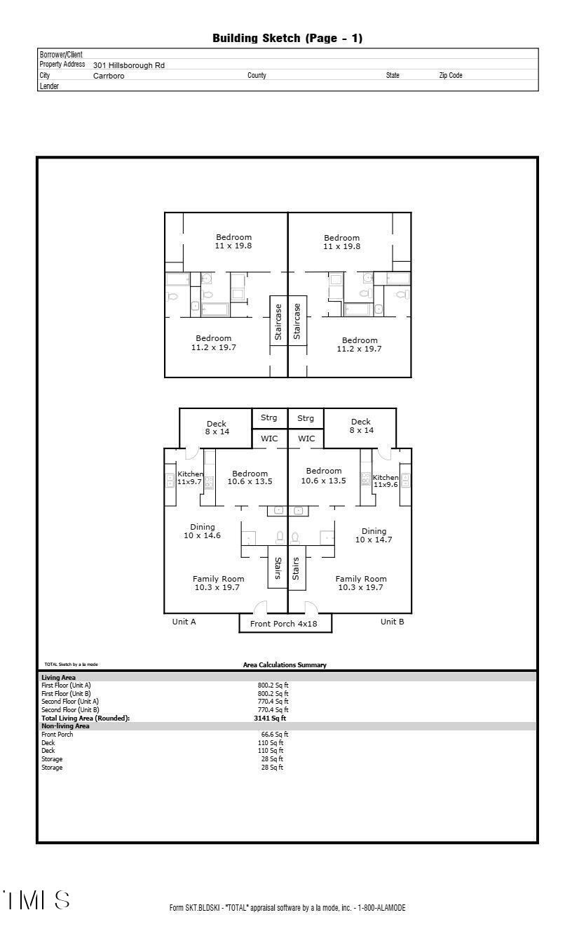 301 Hillsborough Road Unit: A+B