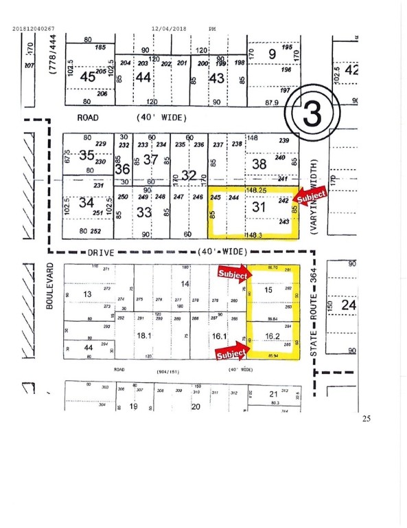 4520, 4516, 4508 State Route 364