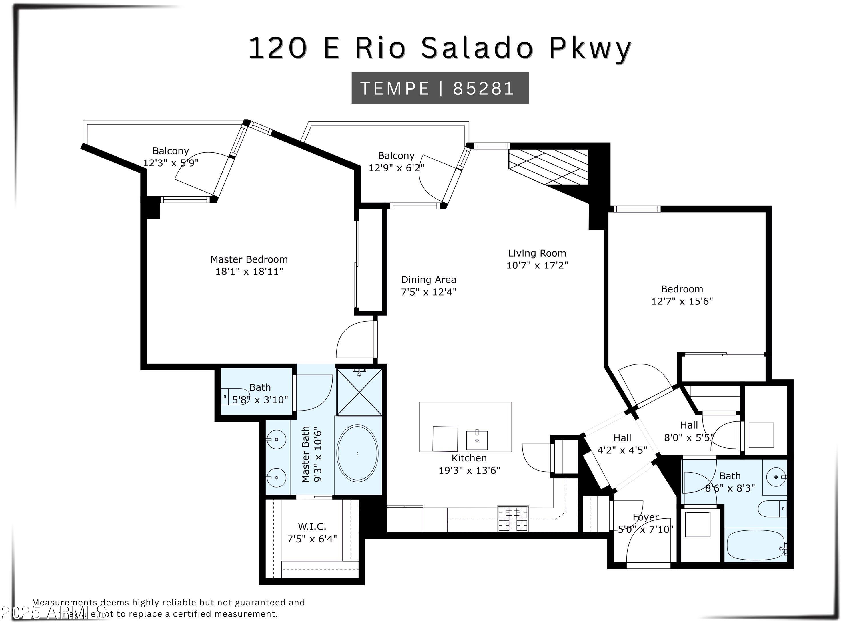 120 E RIO SALADO Parkway 602