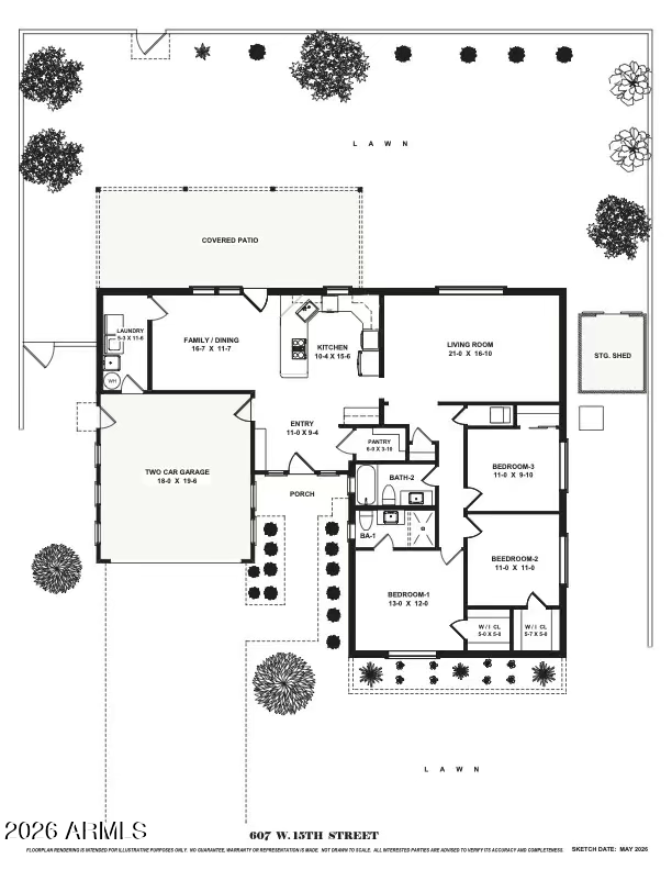 607 W 15TH Street