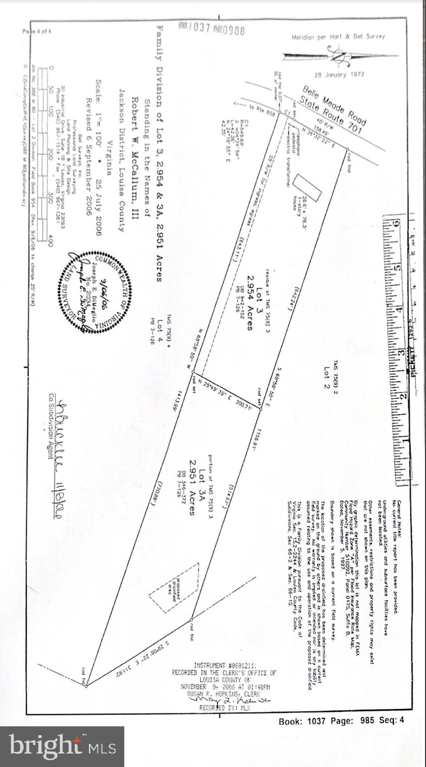 Lot 3A BELLE MEADE ROAD