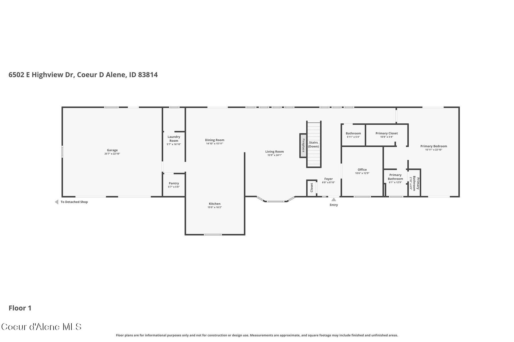 6502 E Highview Dr, Coeur d'Alene