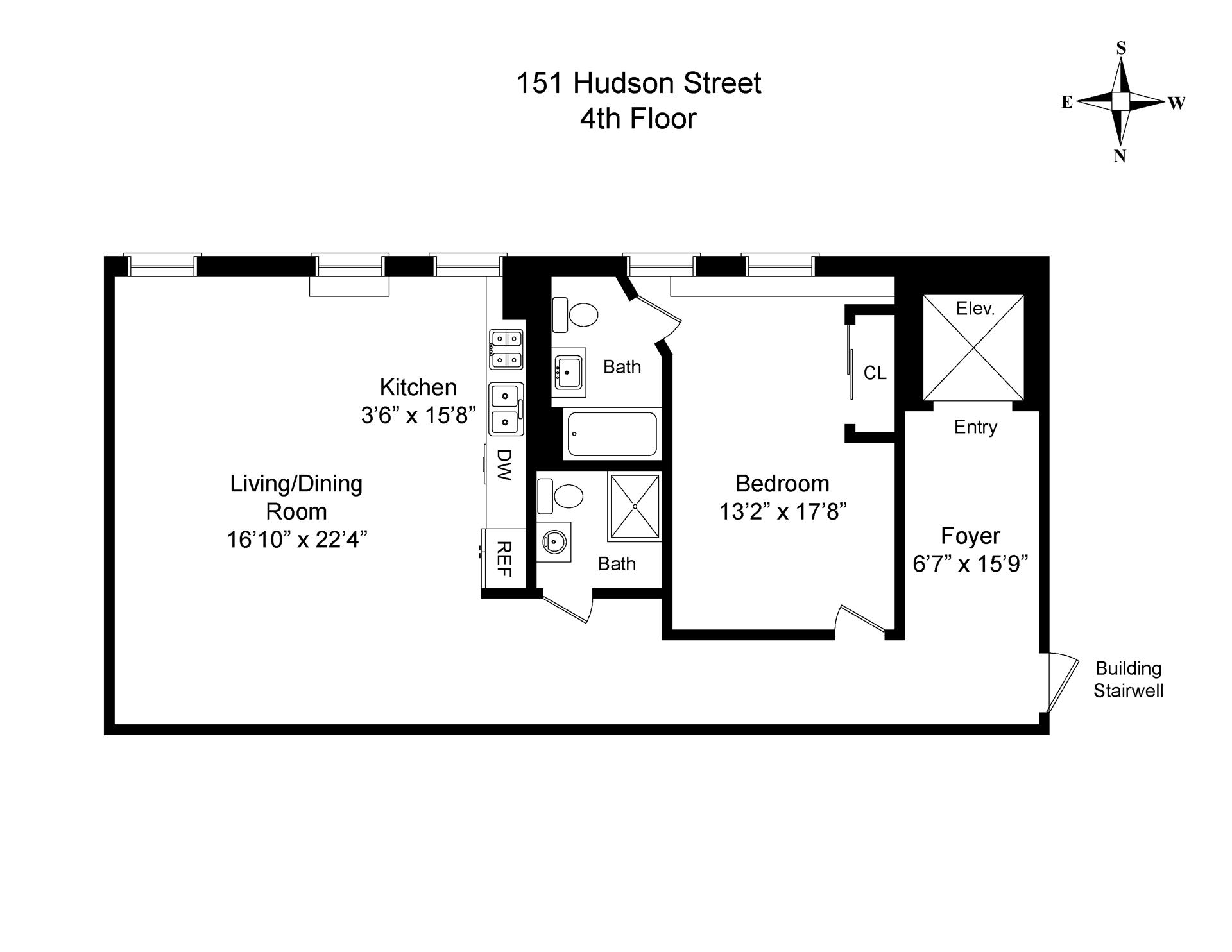 151 Hudson Street, 4