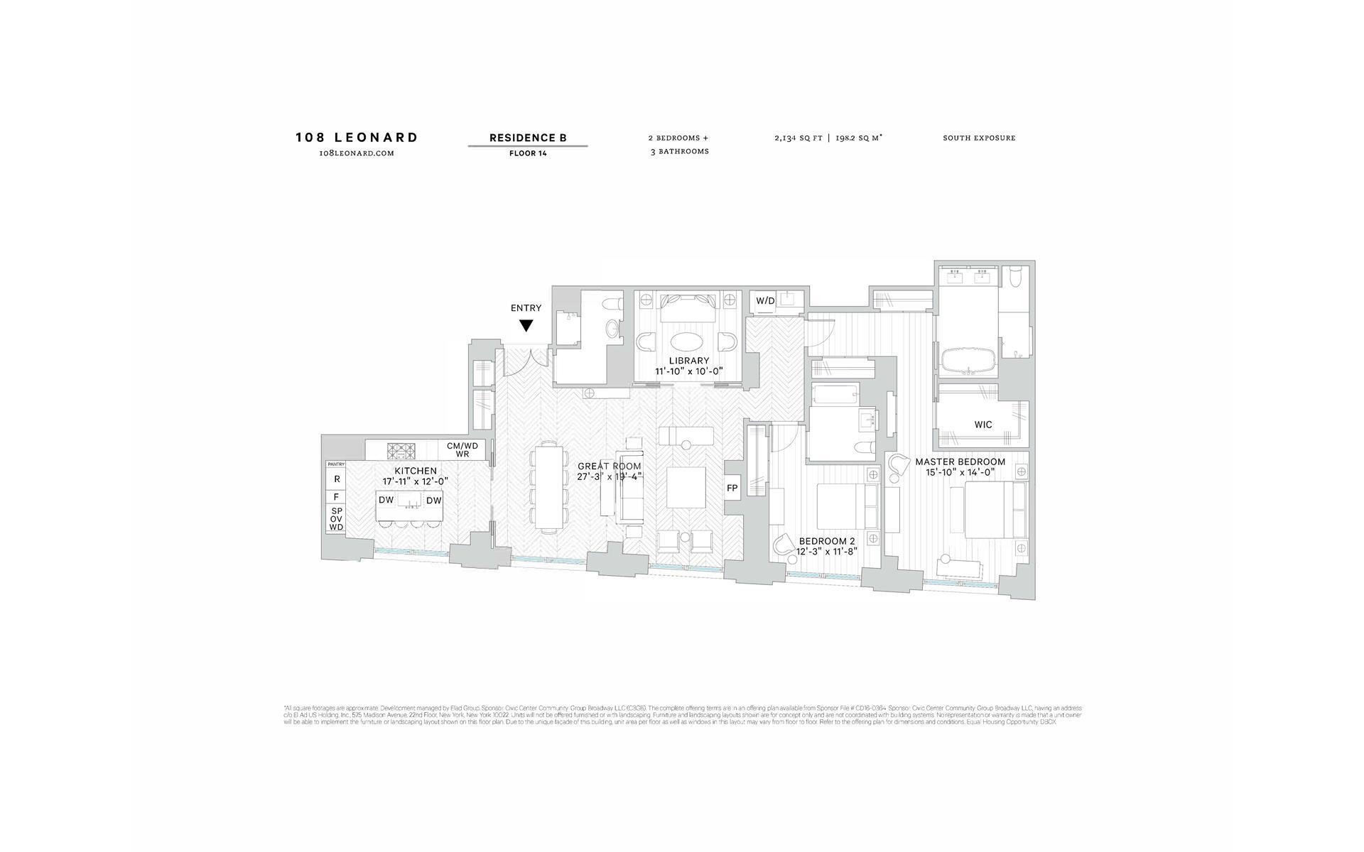 108 Leonard Street, 14B