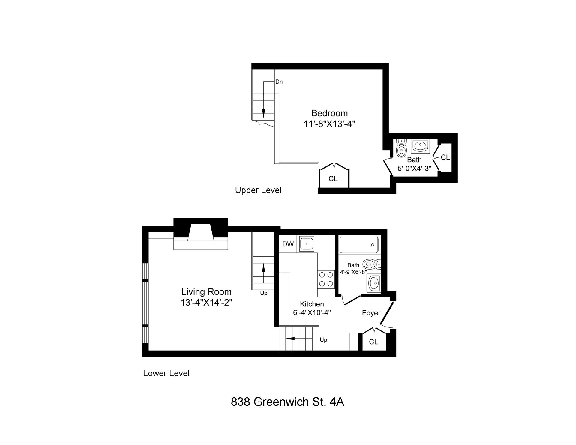838 Greenwich Street, 4A