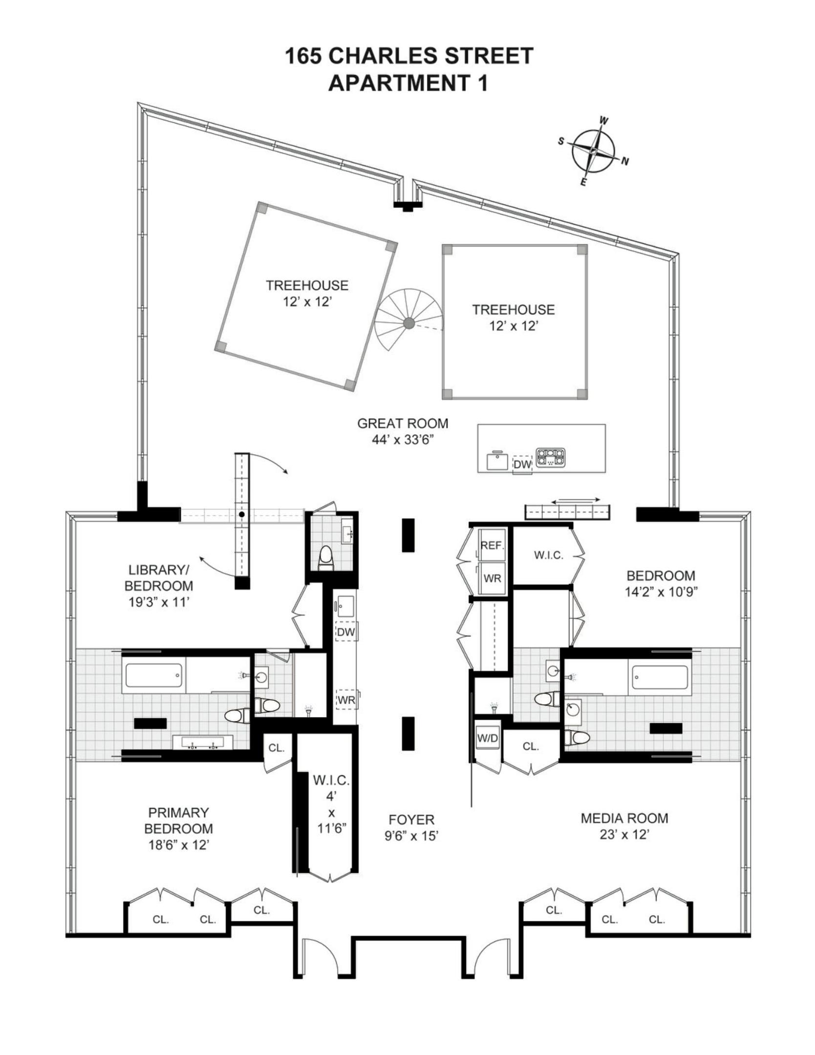 165 Charles Street, 1