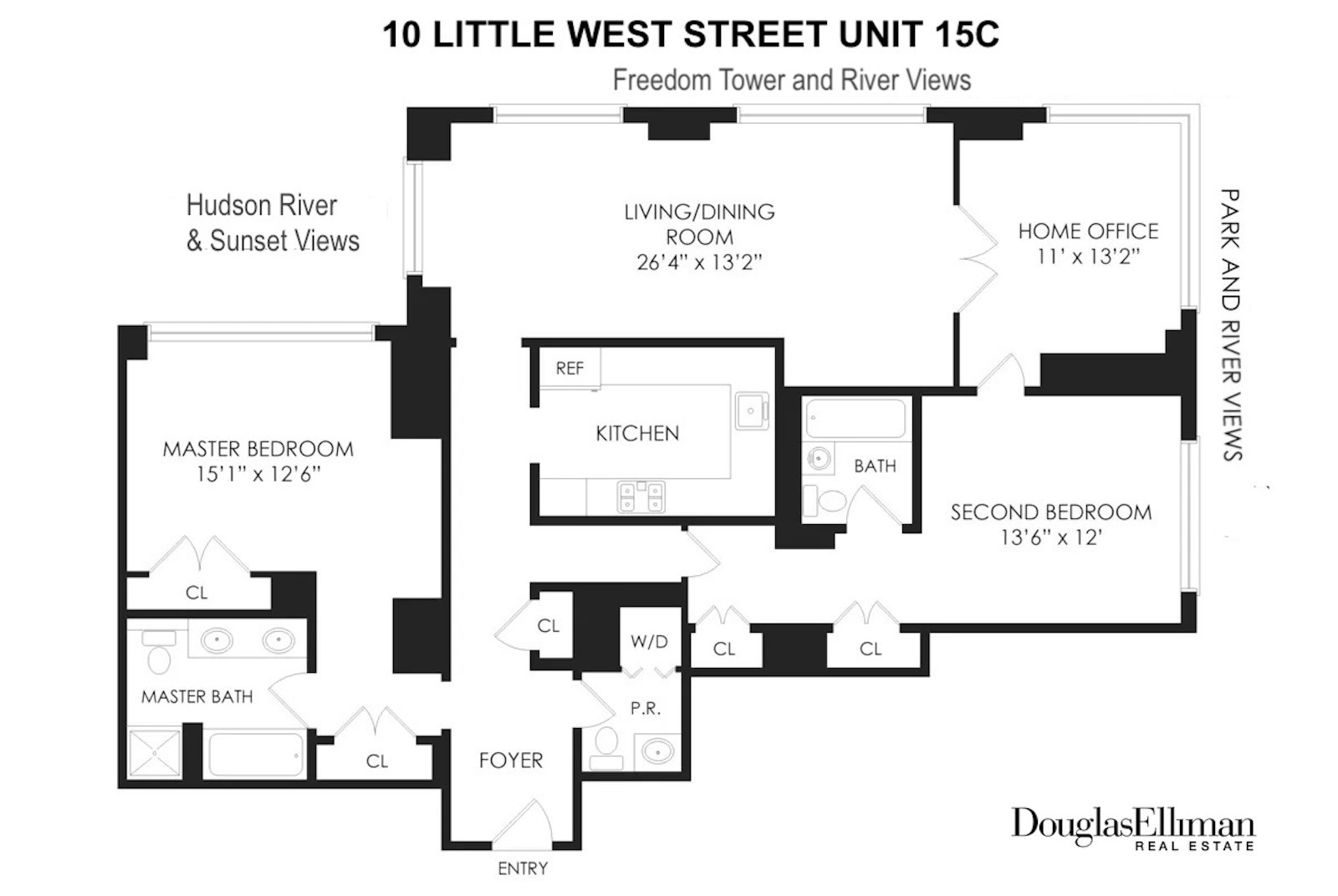 10 LITTLE WEST Street 15C
