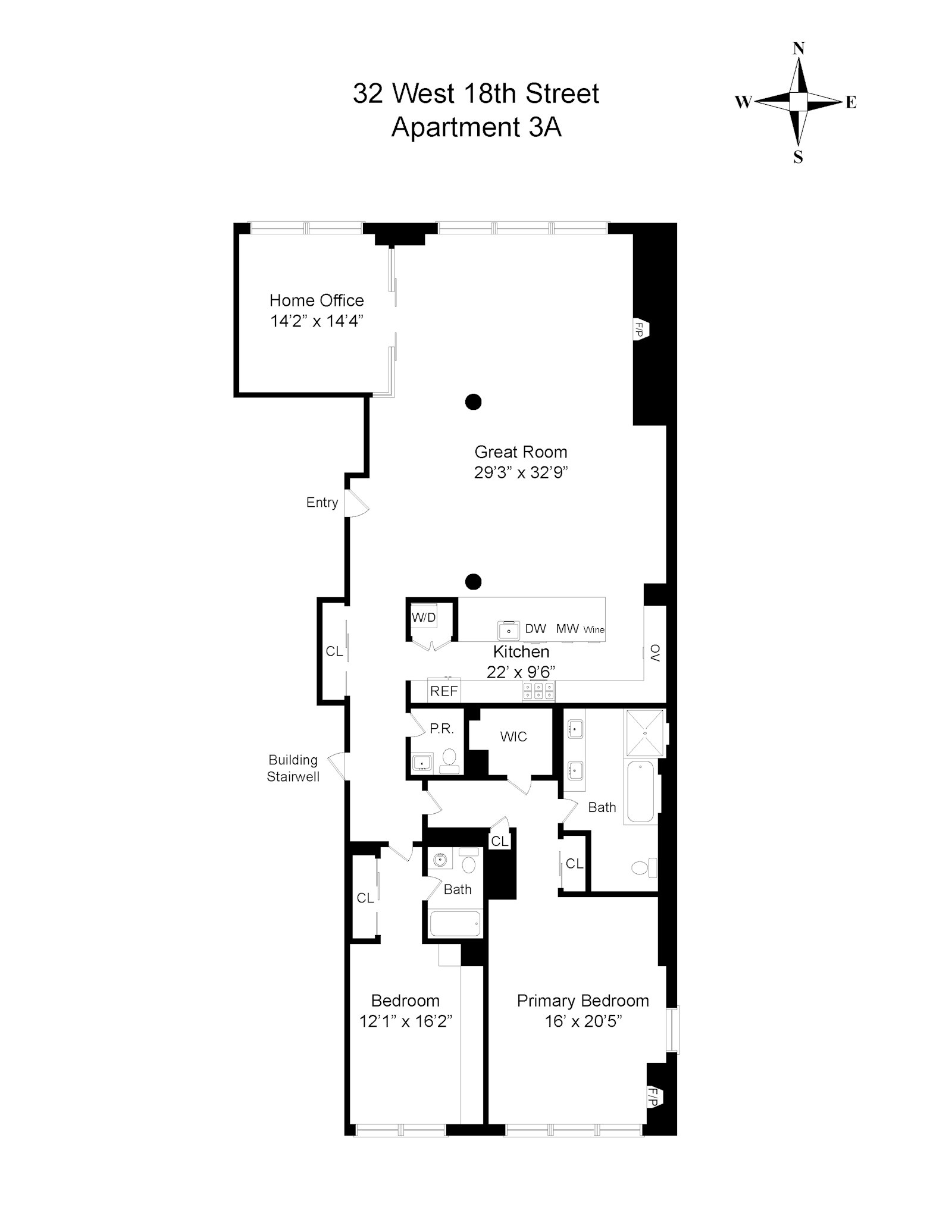32 West 18th Street, 3A
