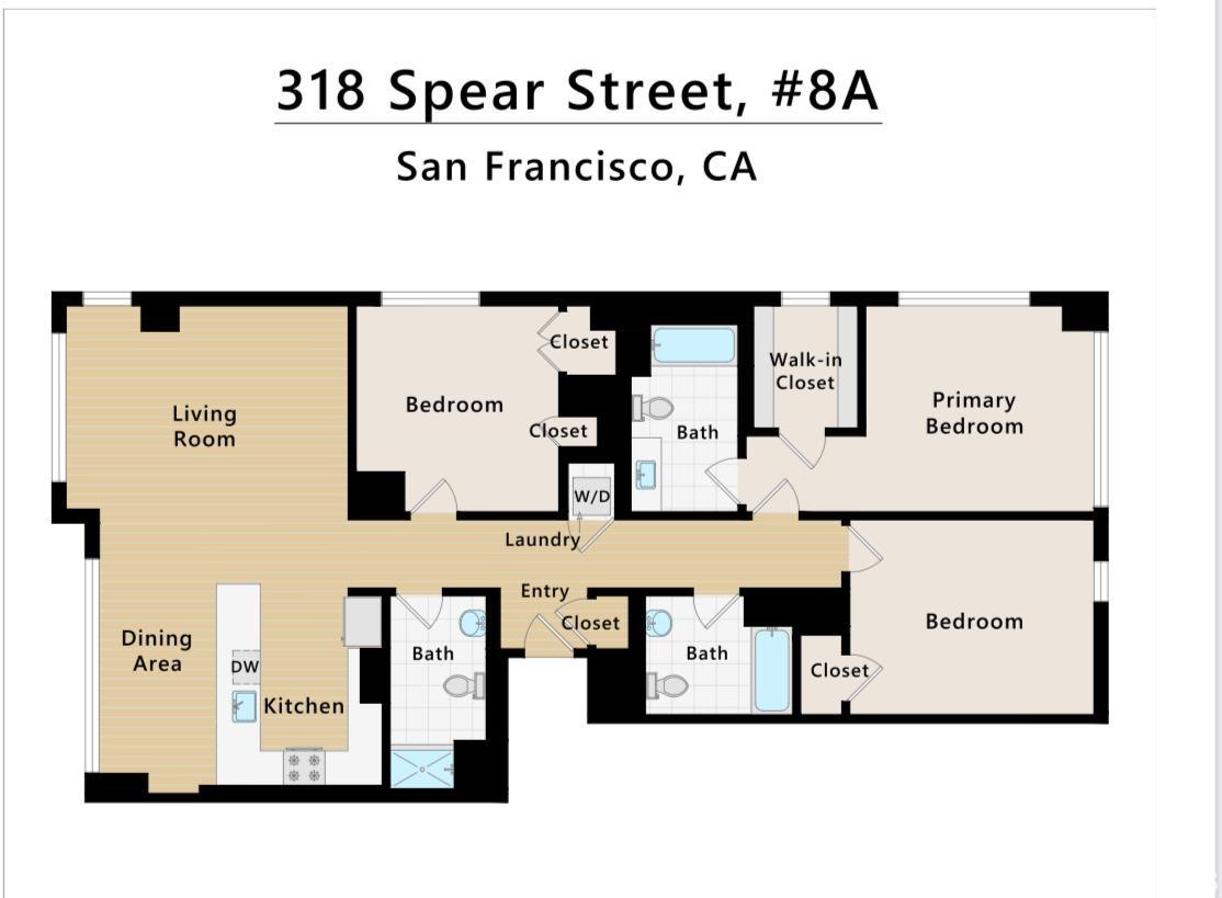 318 Spear Street Unit: 8A