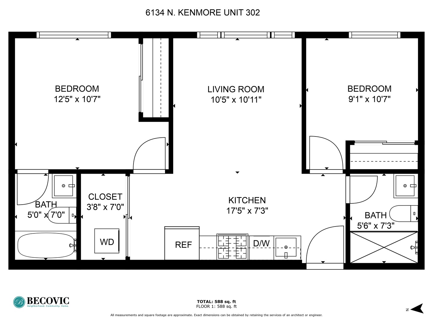 6134 N Kenmore Avenue Unit: 502