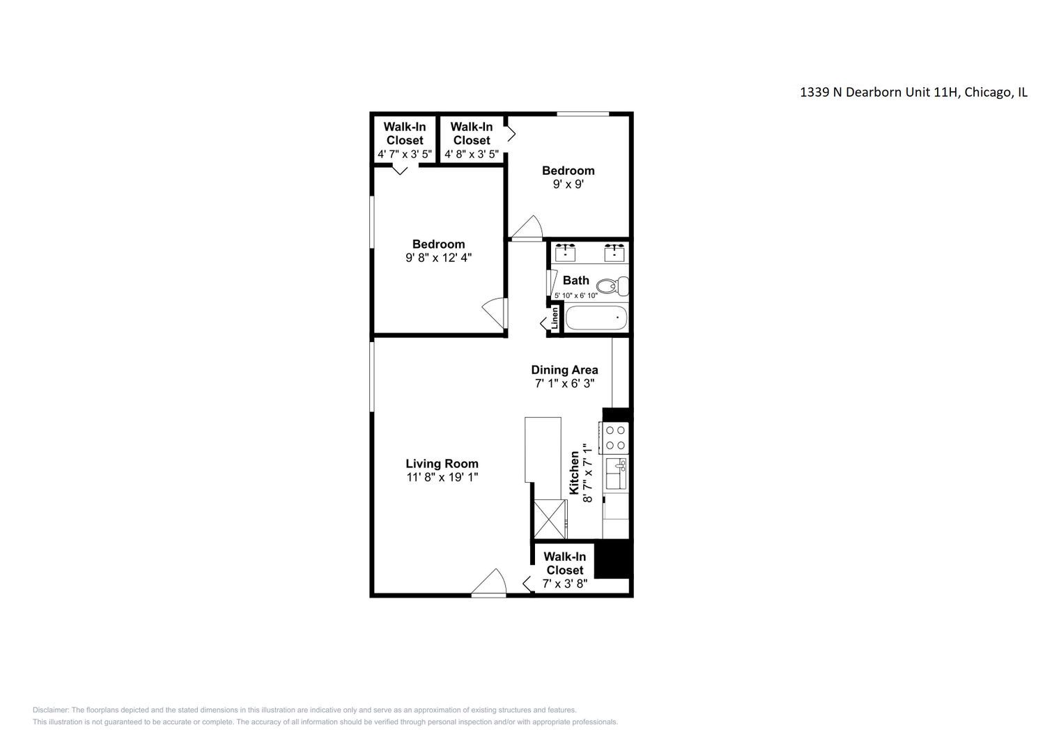 1339 N Dearborn Street Unit: 11H