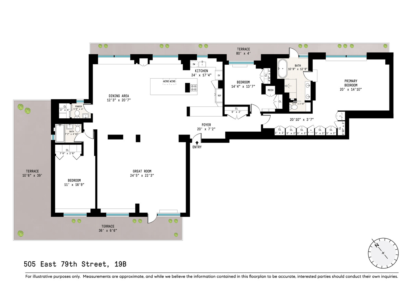 505 E 79TH Street 19B