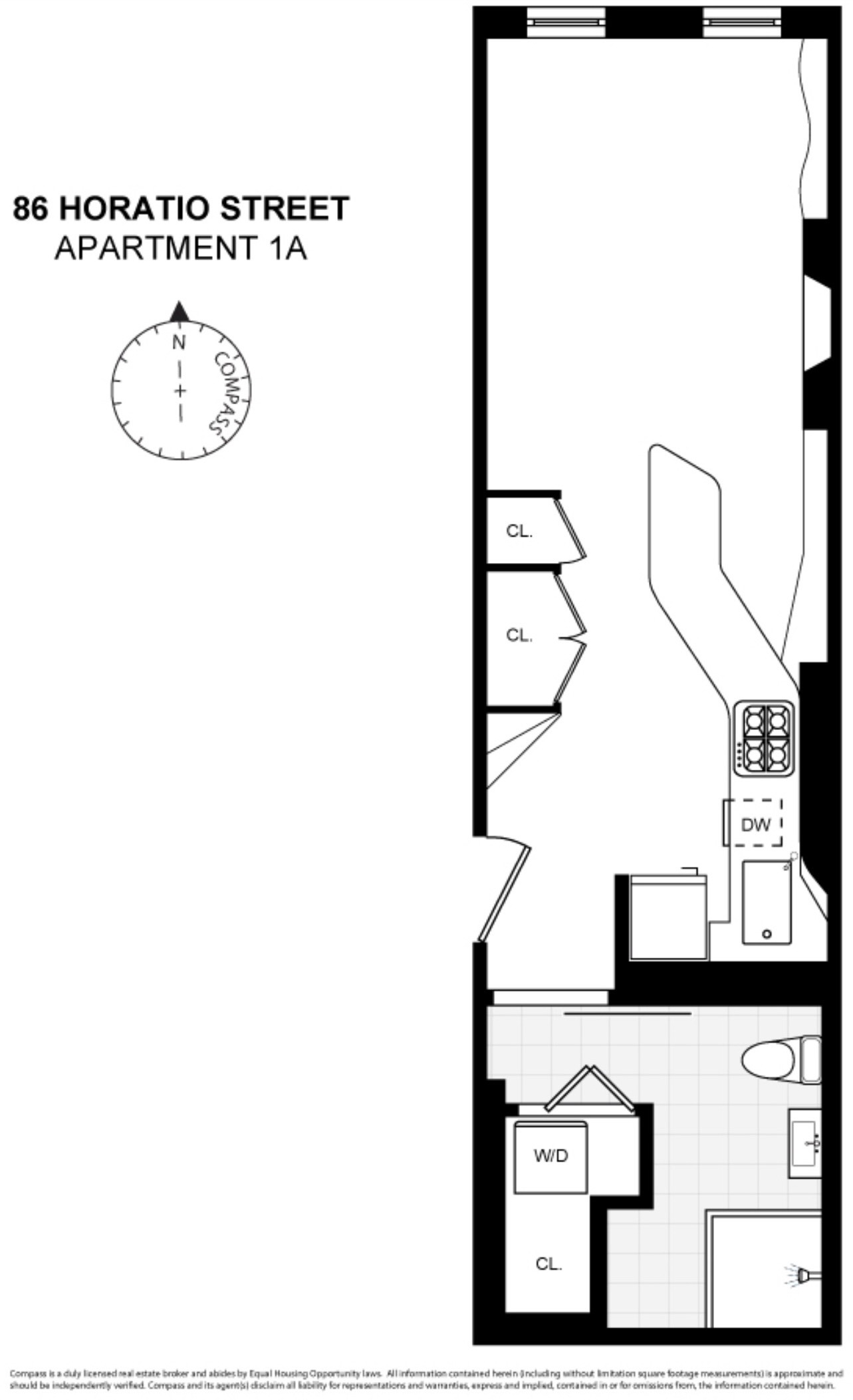 86 Horatio Street 1A