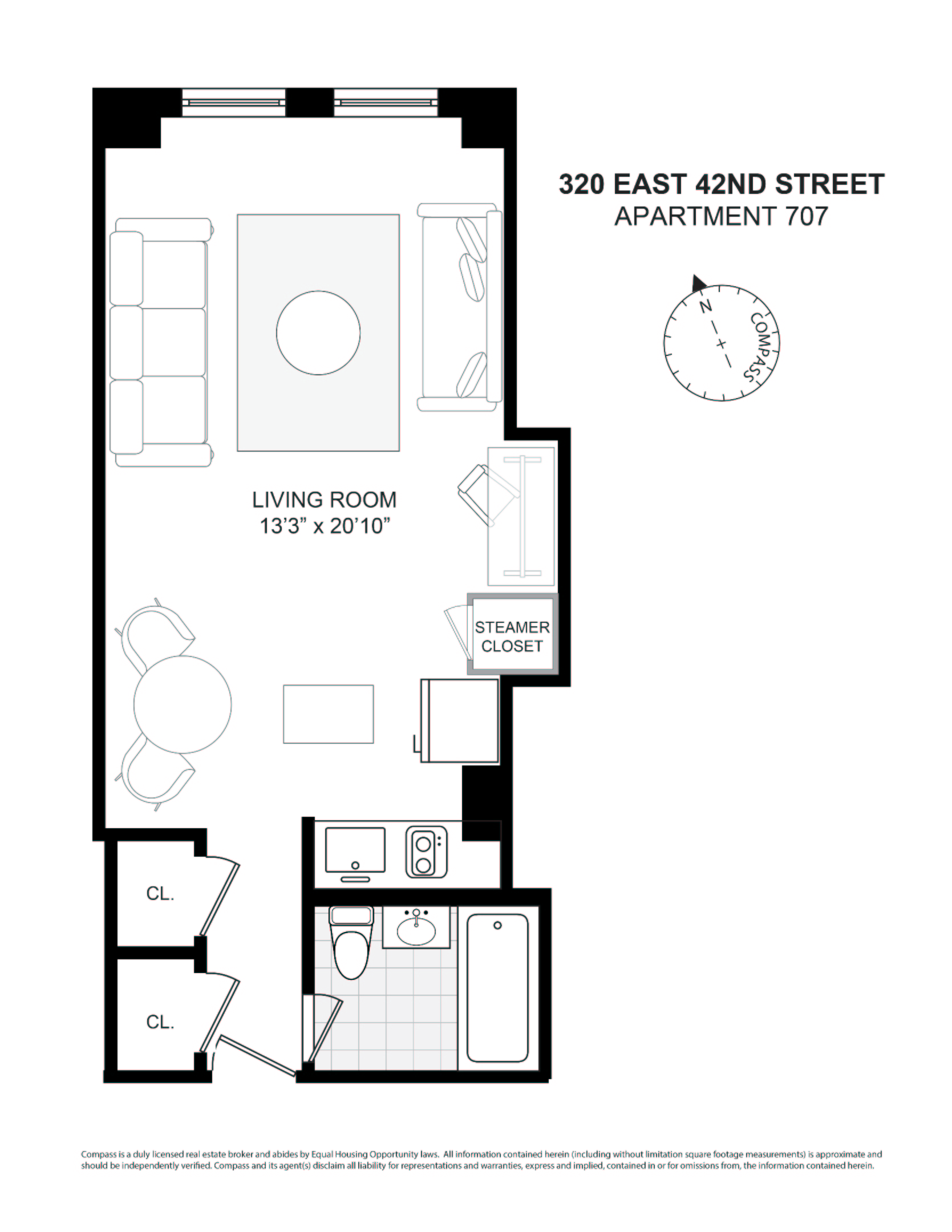 320 E 42nd Street 707