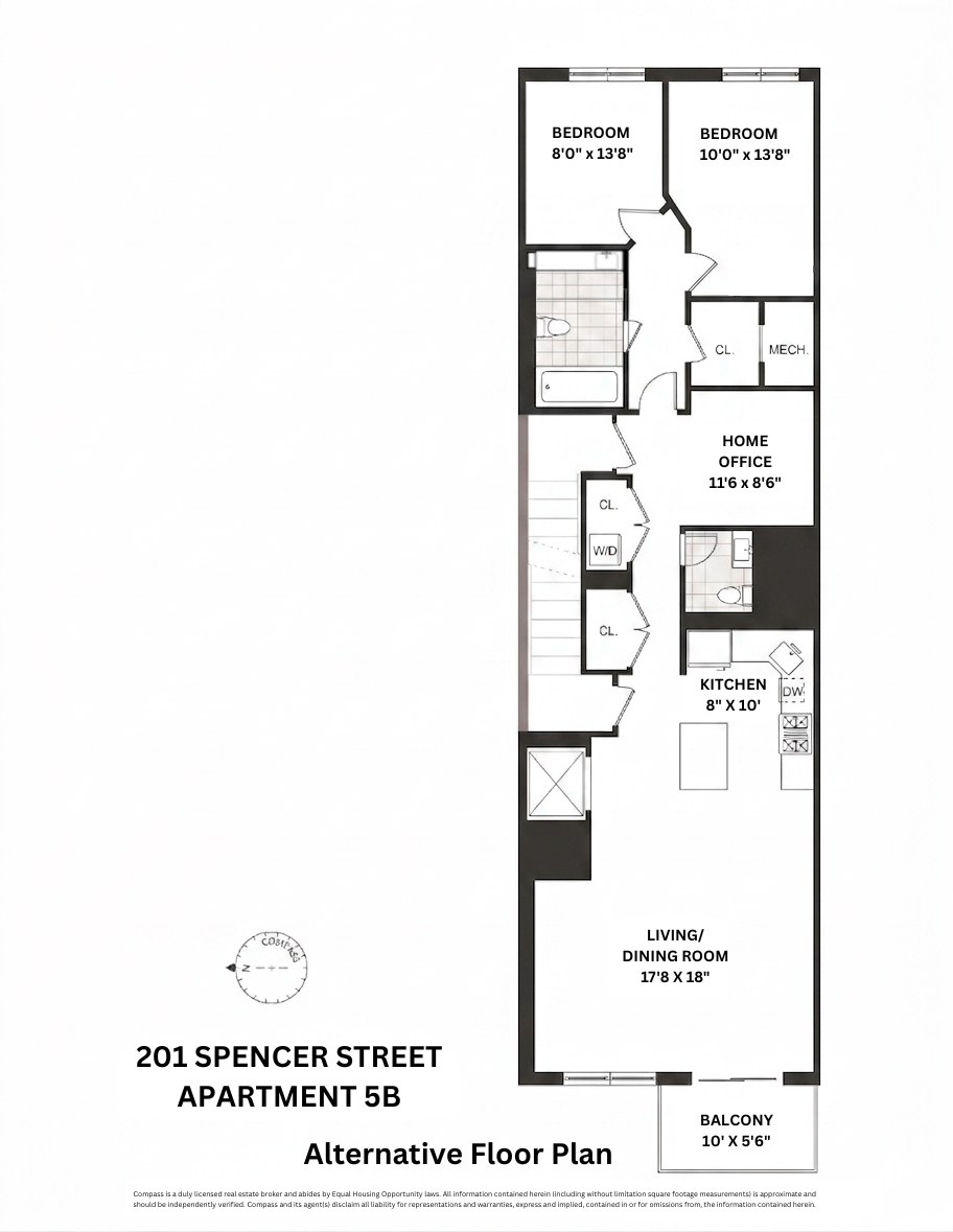 201 Spencer Street 5B