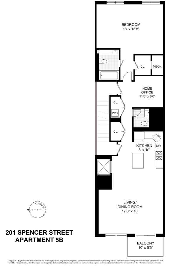 201 Spencer Street 5B