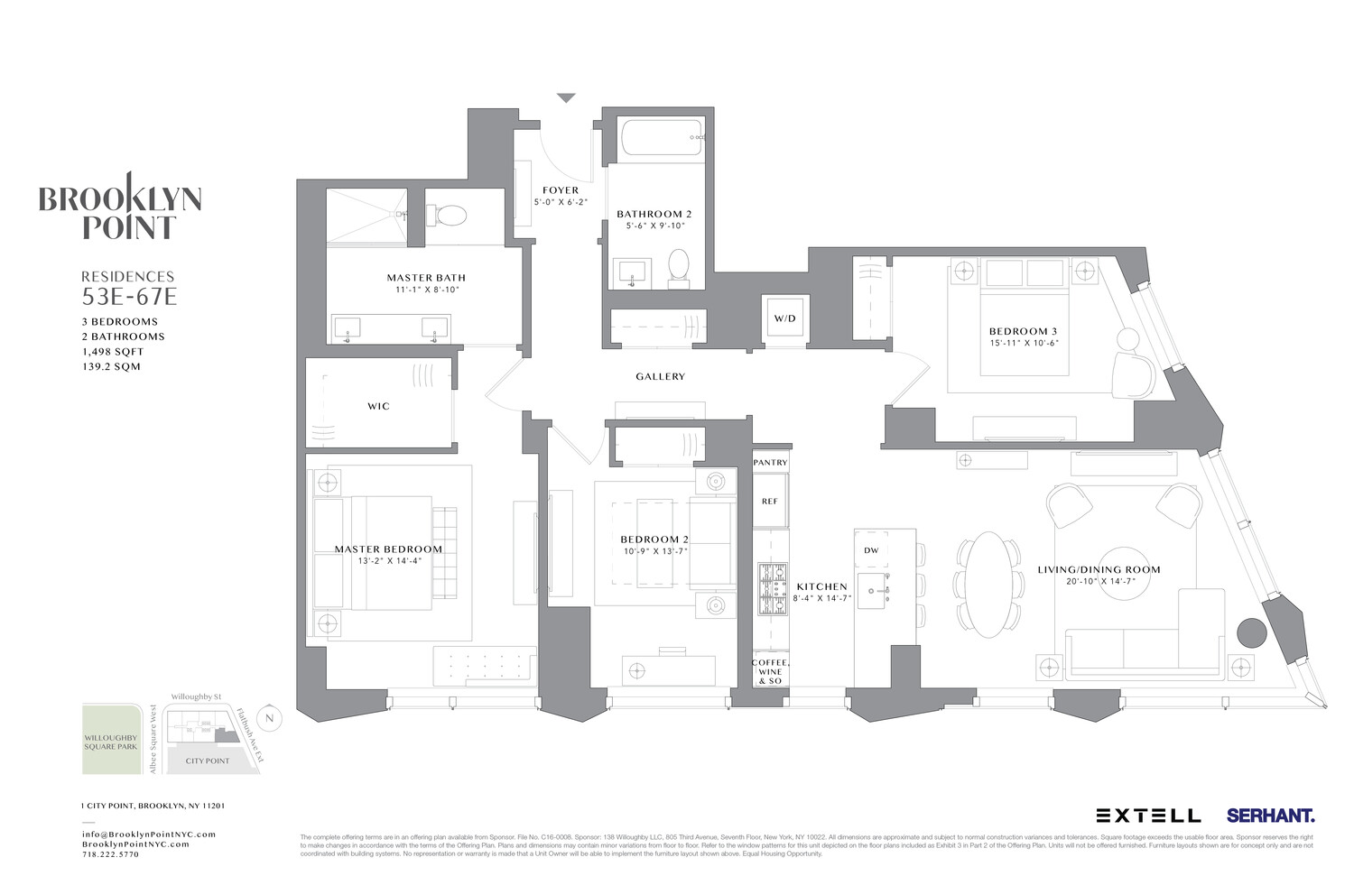 1 CITY Point 59E