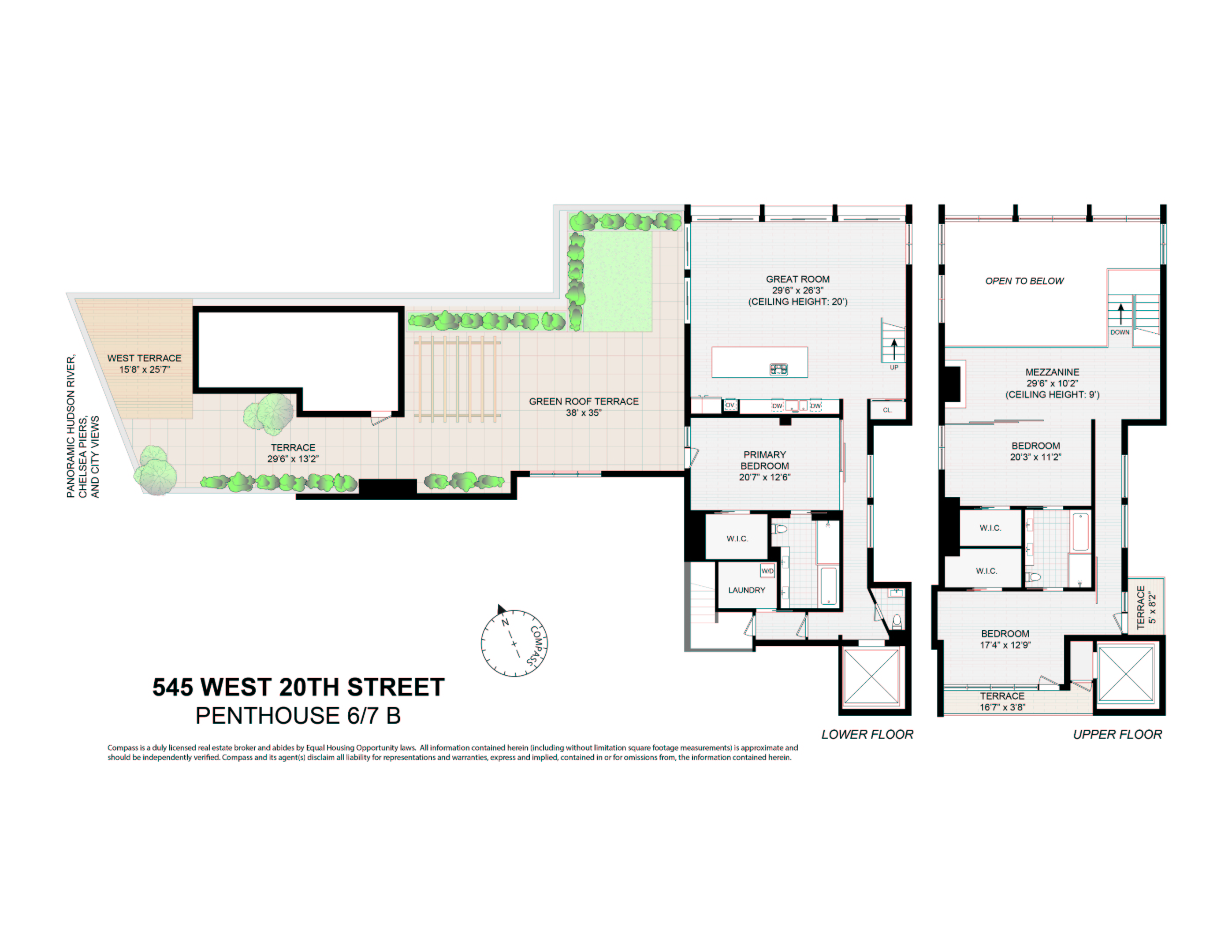 545 W 20th Street PH6/7B