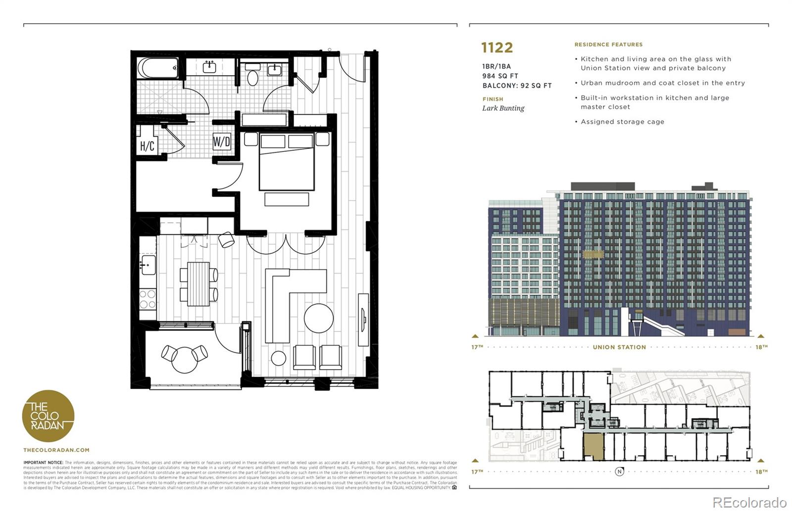 1750 Wewatta Street Unit: 1122
