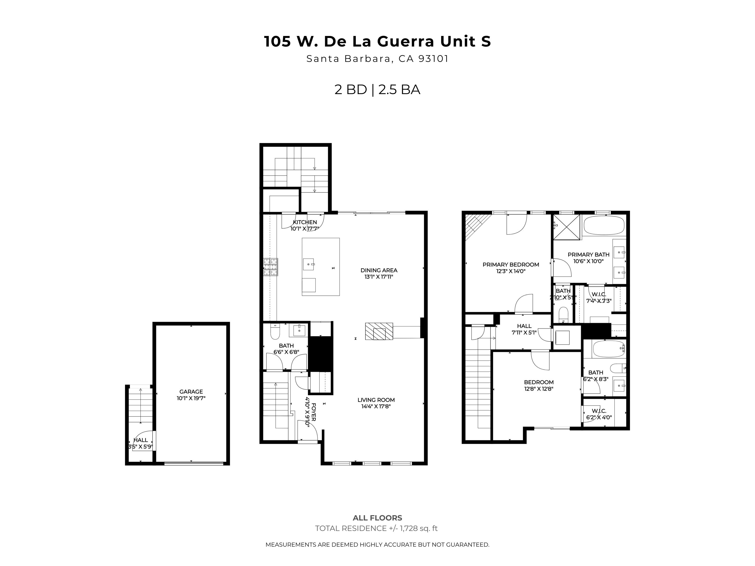 105 W De La Guerra Street, S