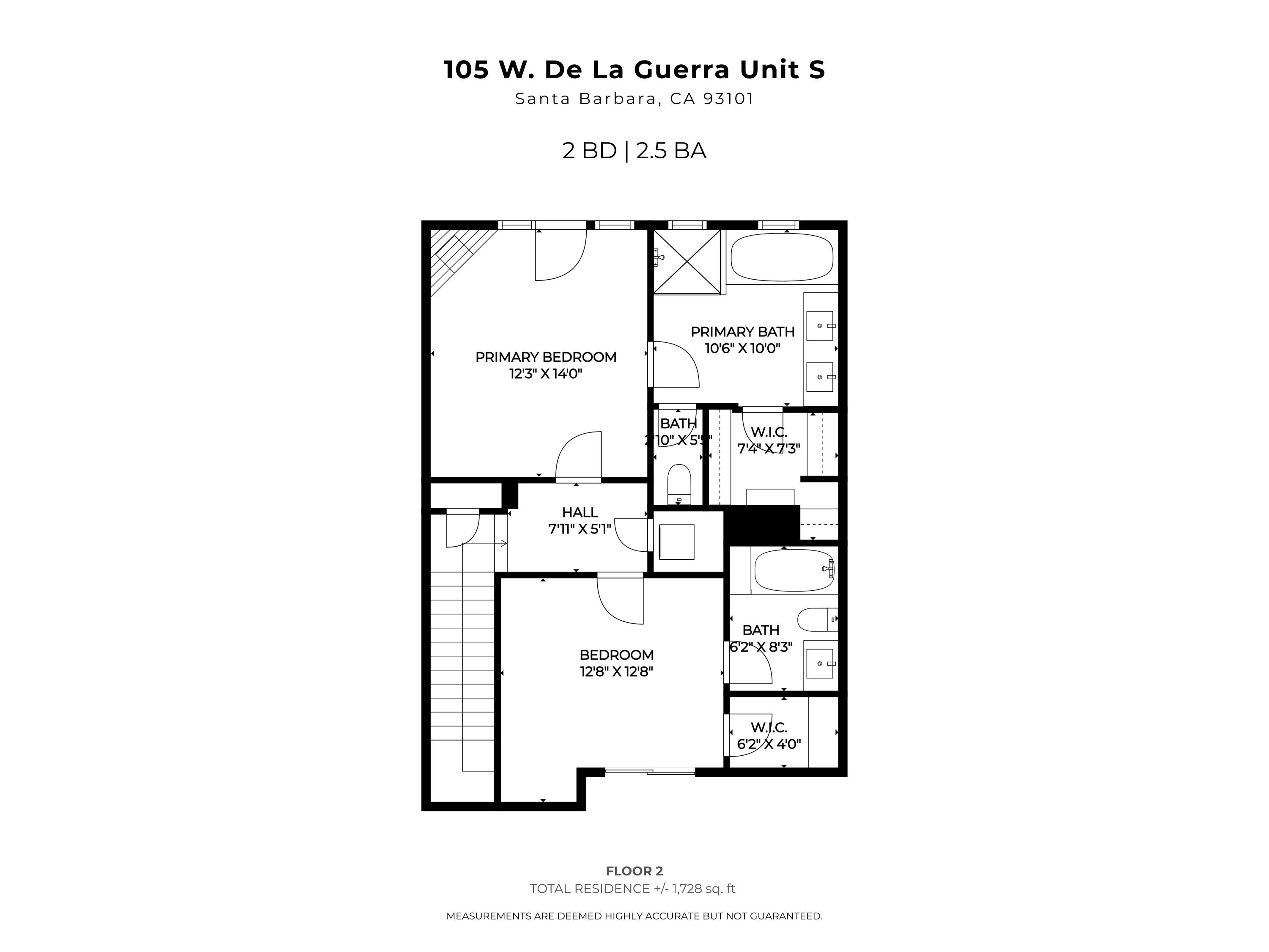 105 W De La Guerra Street, S