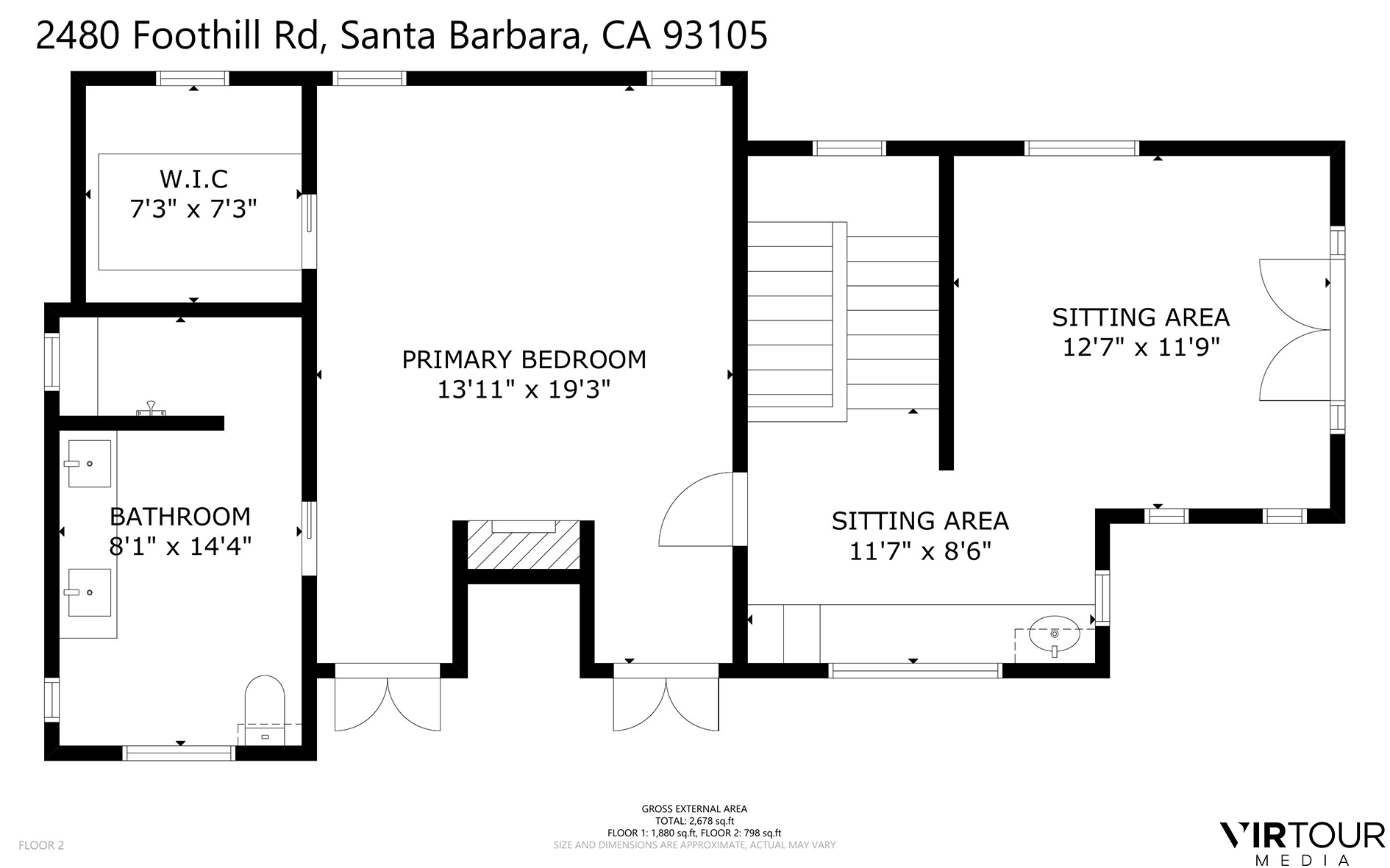 2480 Foothill Road, SANTA BARBARA