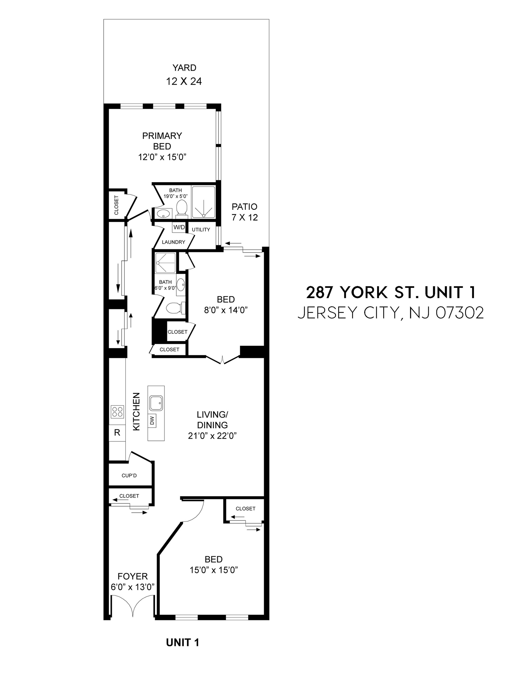 287 YORK ST Unit: G