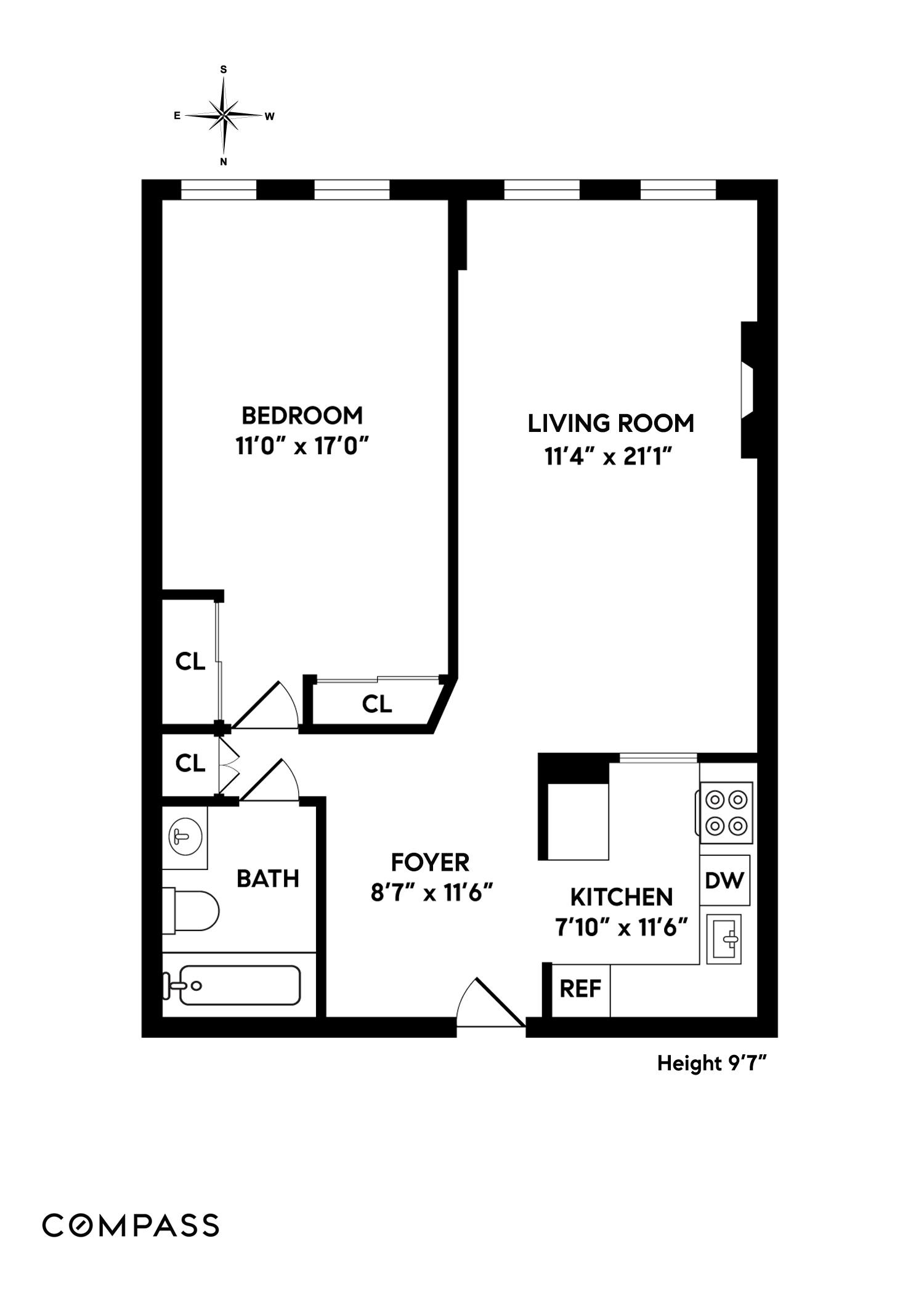 264 9TH ST Unit: 1K