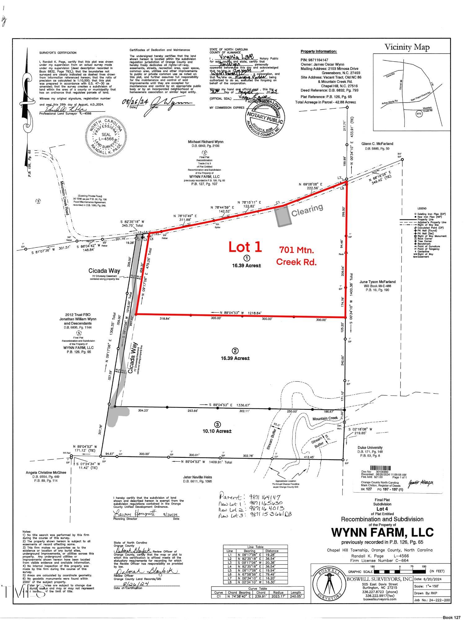 701 Mountain Creek Road