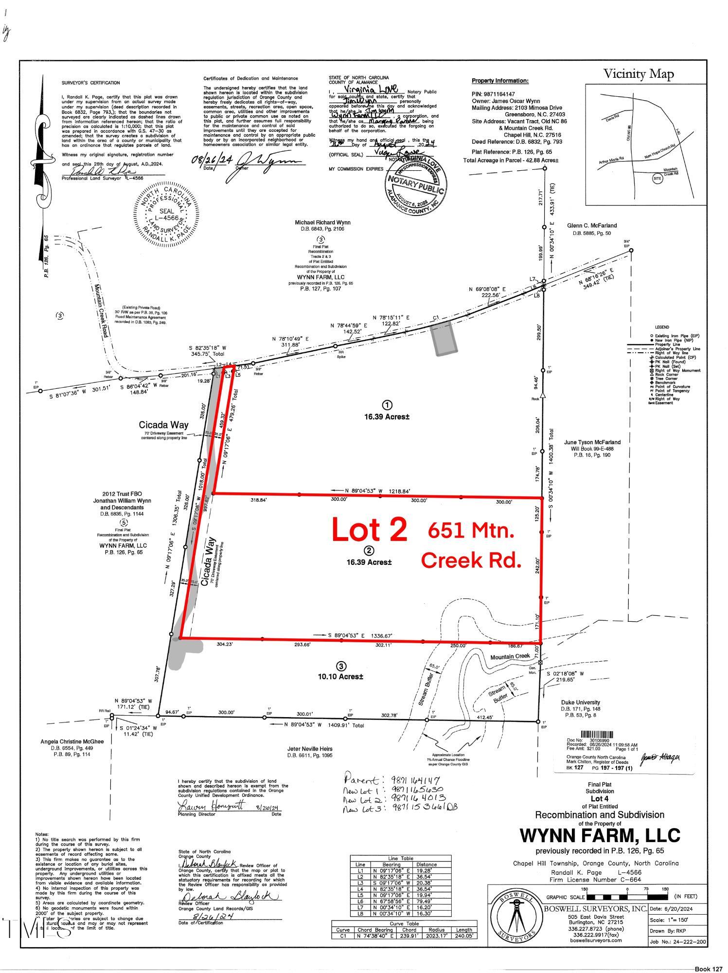 651 Mountain Creek Road