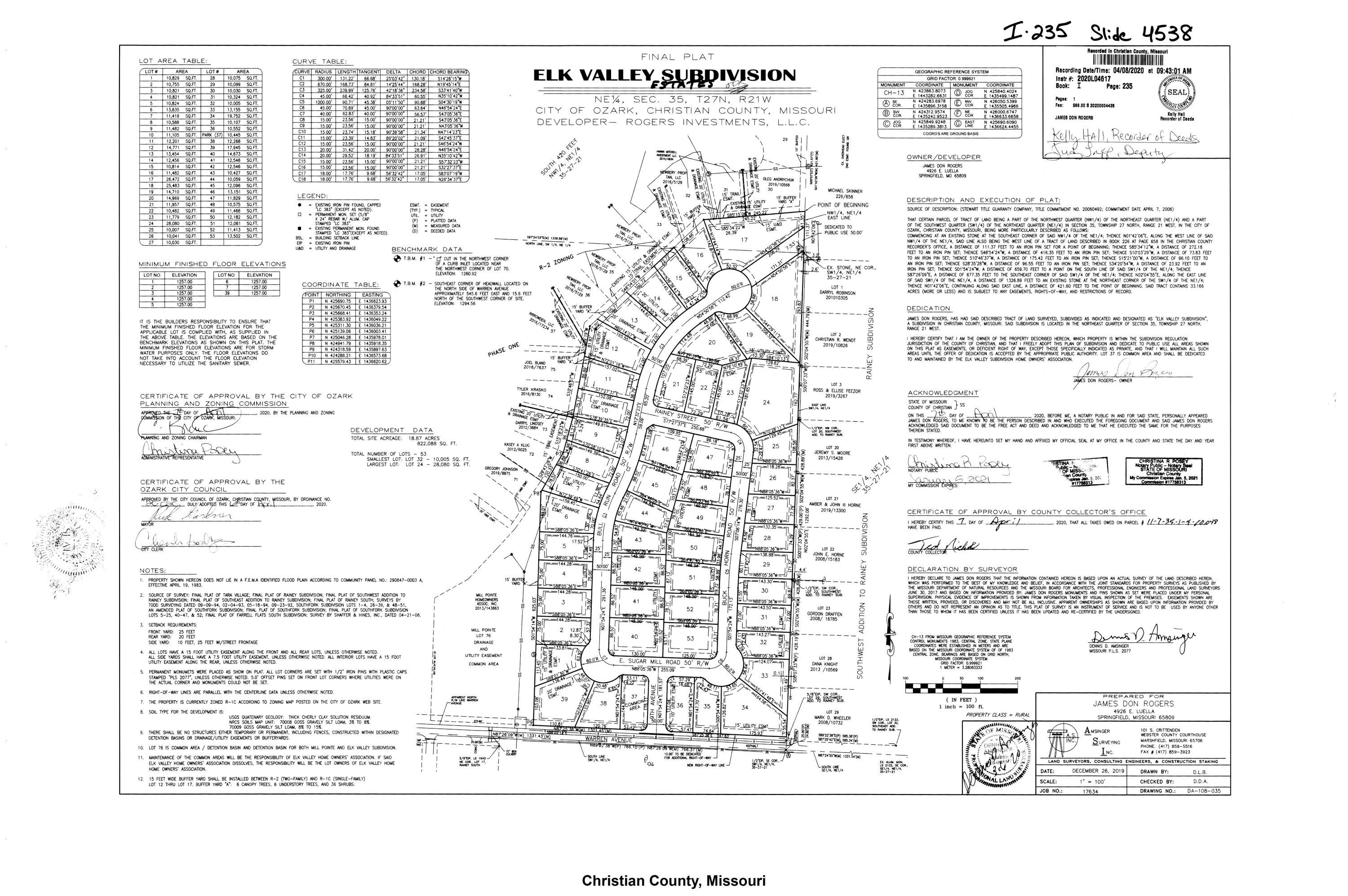 Lot 21 Bull Run Road