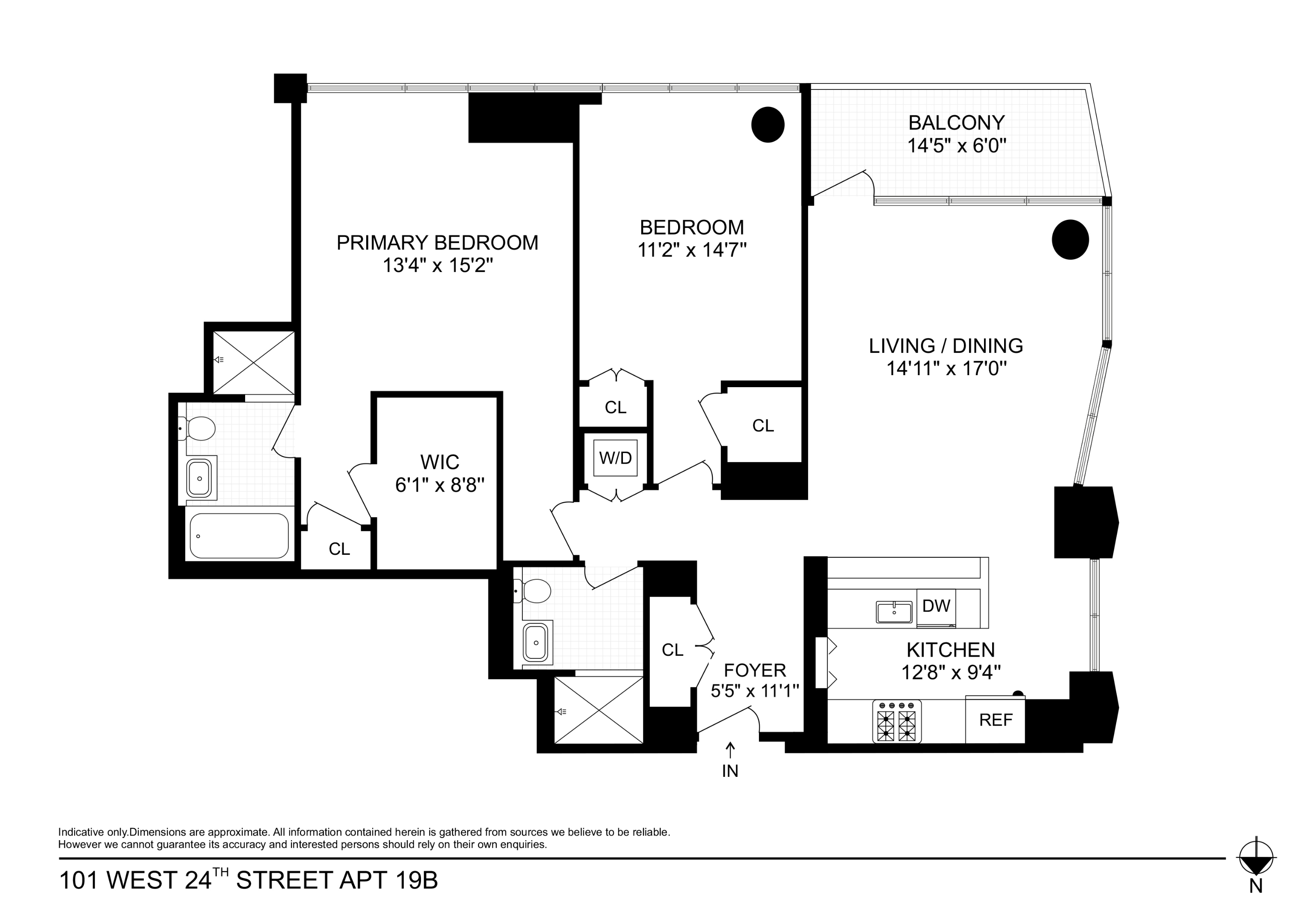 101 W 24th Street 19B