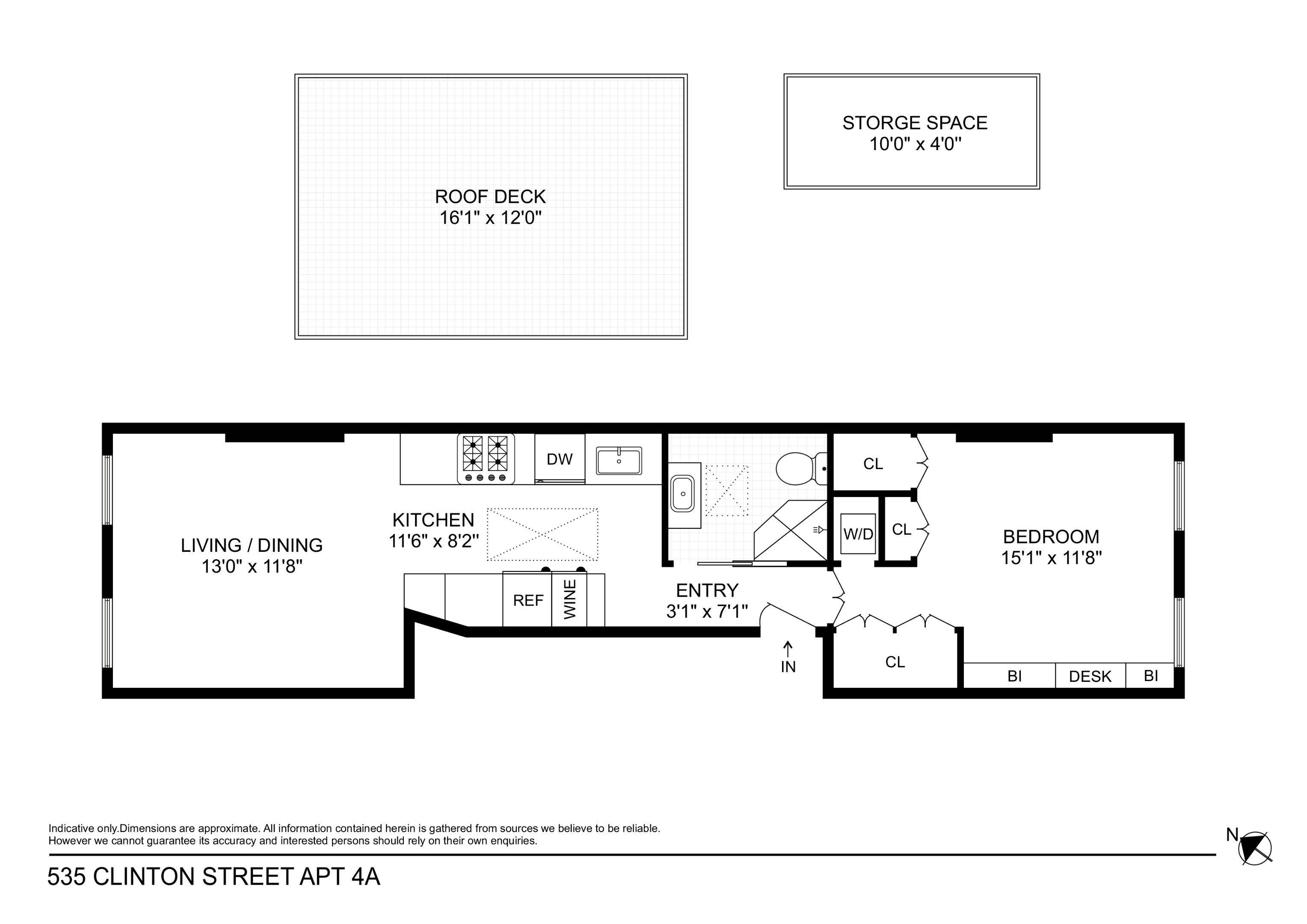 535 Clinton Street 4A