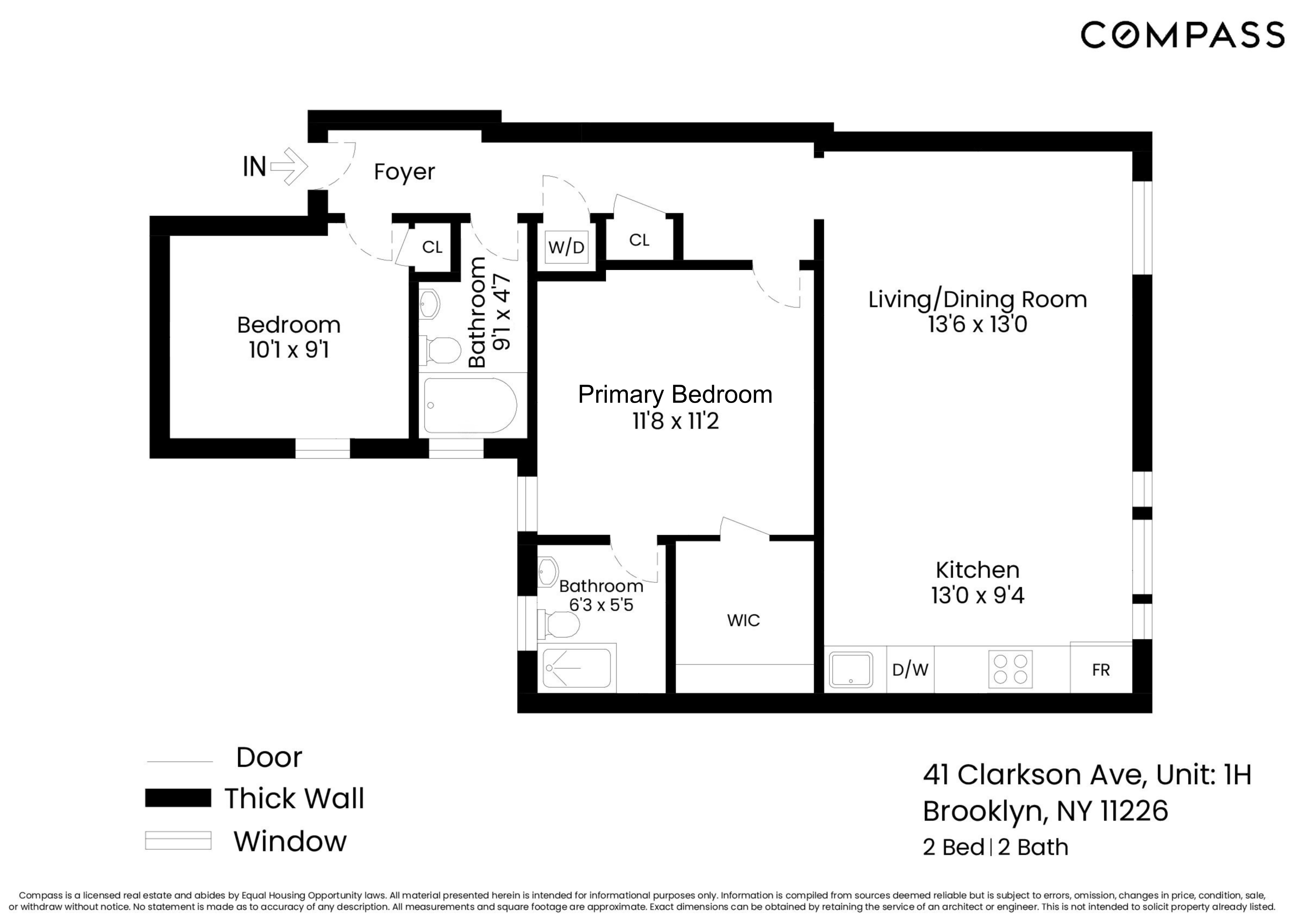 41 Clarkson Avenue 1H