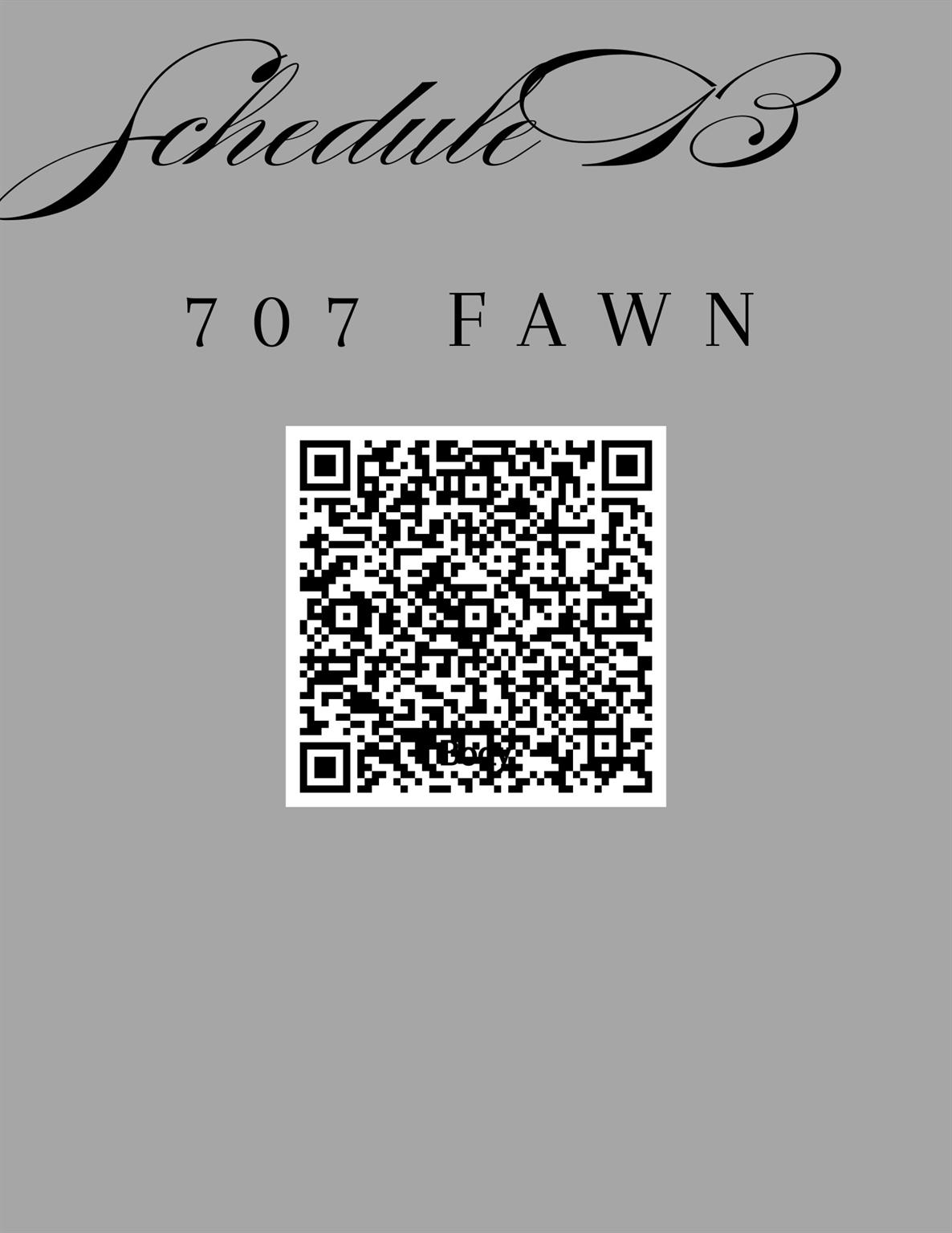 707 Fawn