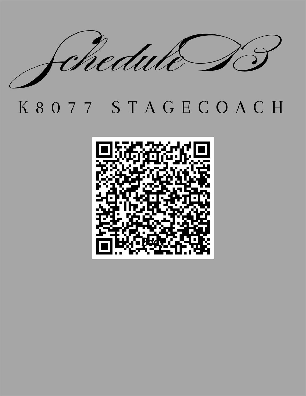 Lot K8077 Stagecoach