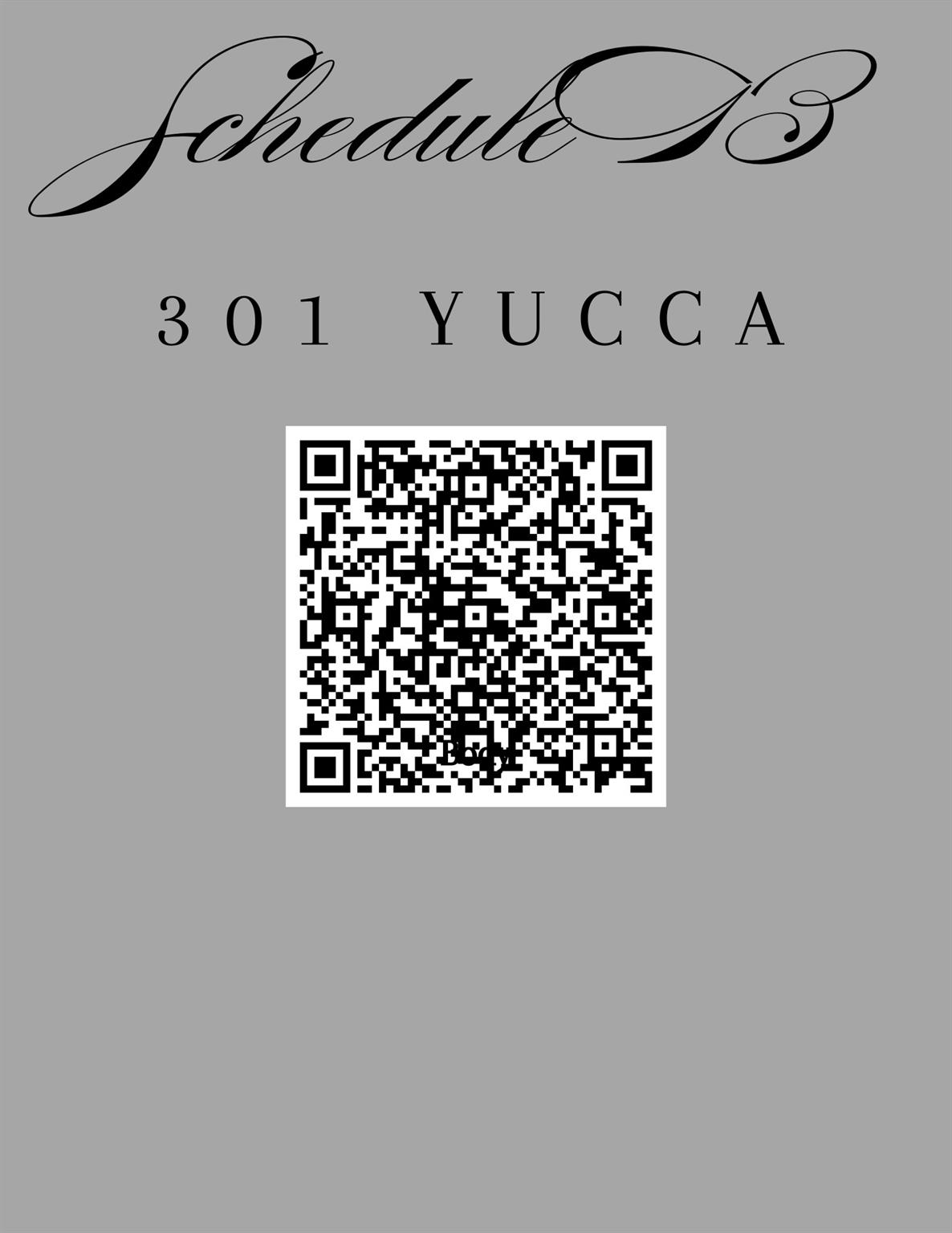 301 Yucca DR